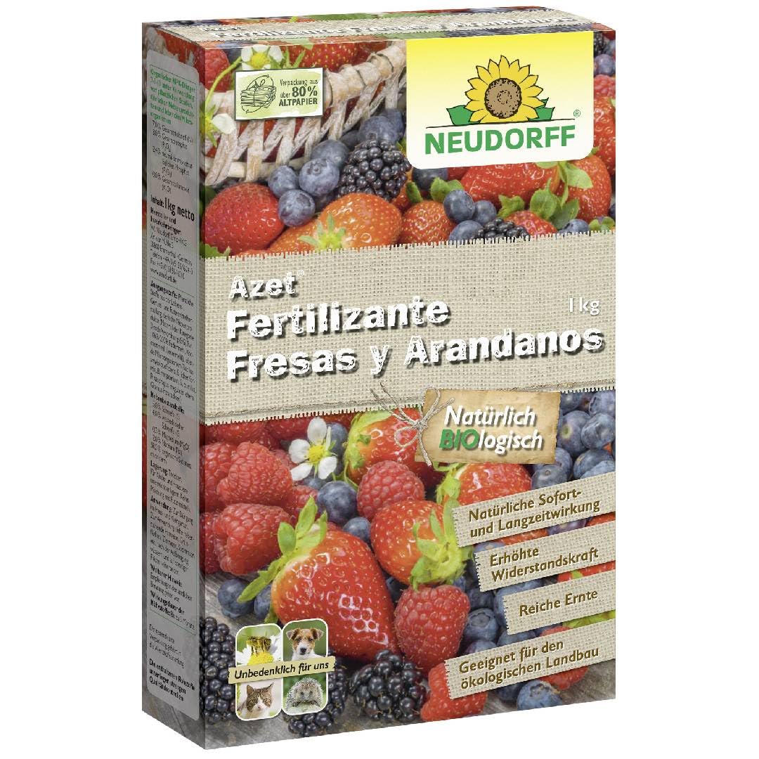 Neudorff Fertilizante Fresas y Arándanos Ecológico 1 kg