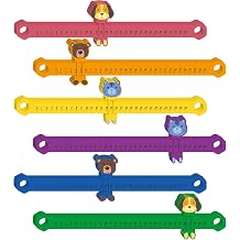 Eersida 24 Pcs Slide and Learn Number Line 0-30 Students, Chic Color