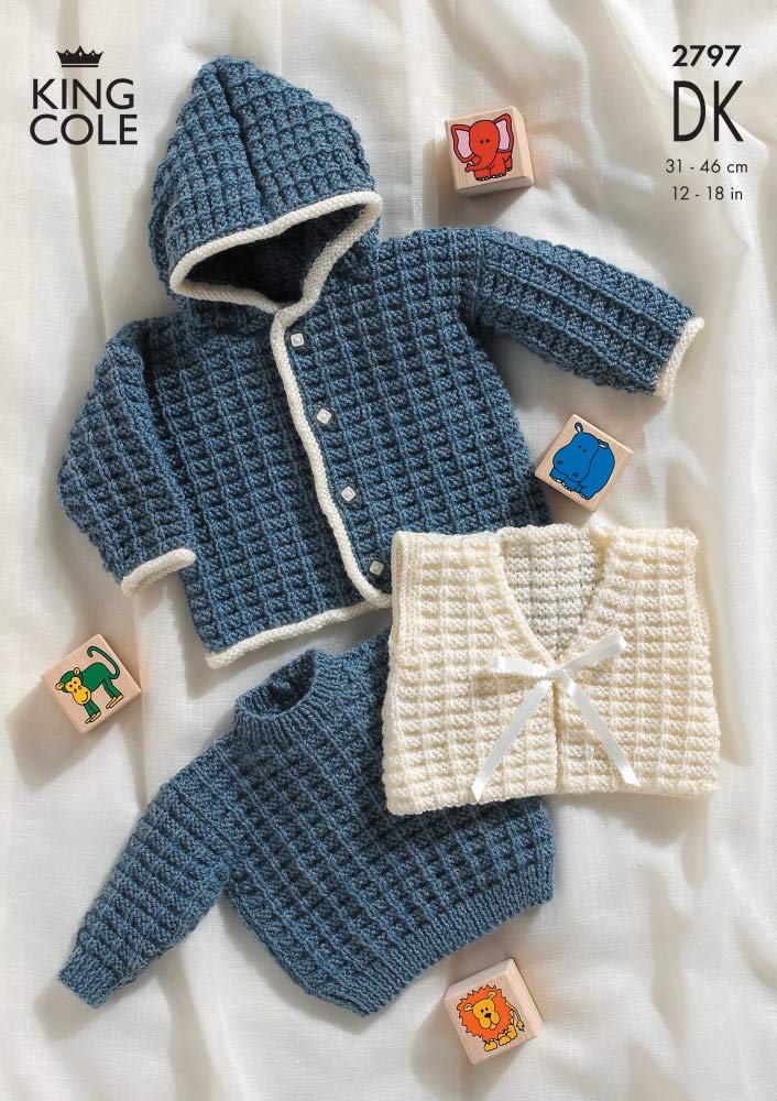 King Cole Baby Sweater, Jacket & Gilet 2797