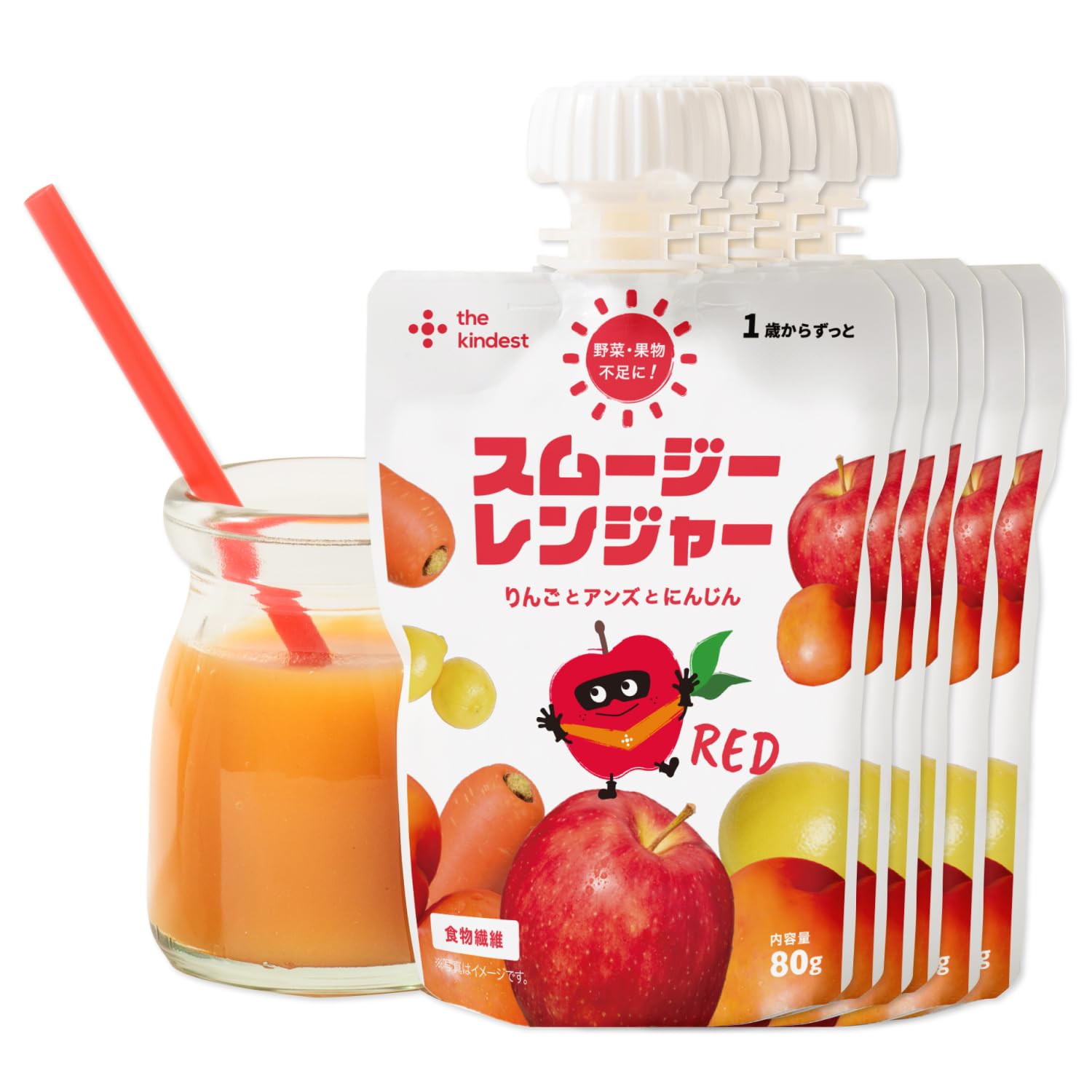 48食カインデストthe kindest スムージーレンジャー ベビーフード