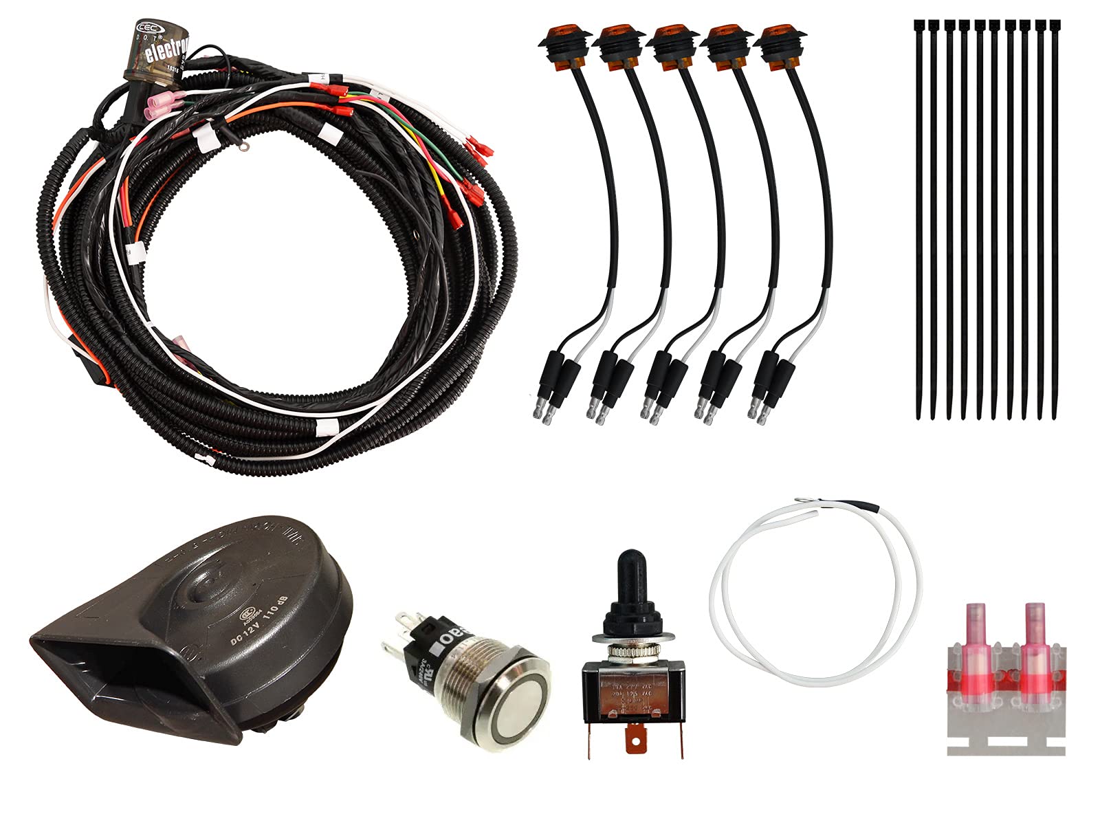 Commander kit rallonge avec coupe circuit avec cables DEFENDER TD4 BRITPART  (DB1035) pas cher sur RLD Autos