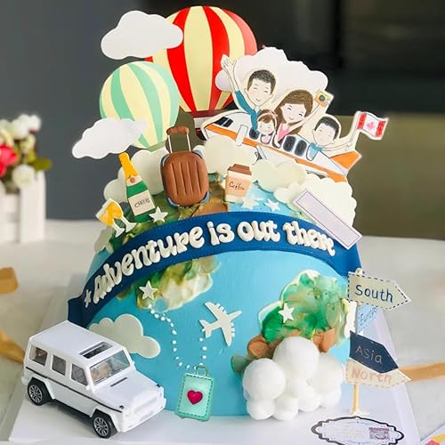 Miniatura 8 de MINFEIDMS Molde de silicona para hélice de avión para decoración de tartas, decoración de cupcakes, pasta de goma de chocolate, pasta de polímero de