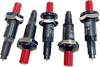 Universal Piezo Igniter Kit, 5Pack, One Outlet Push Button | Outdoor Camping & Cooking Gear, BBQ Equipment, Household Gas Heaters/Water Heaters.