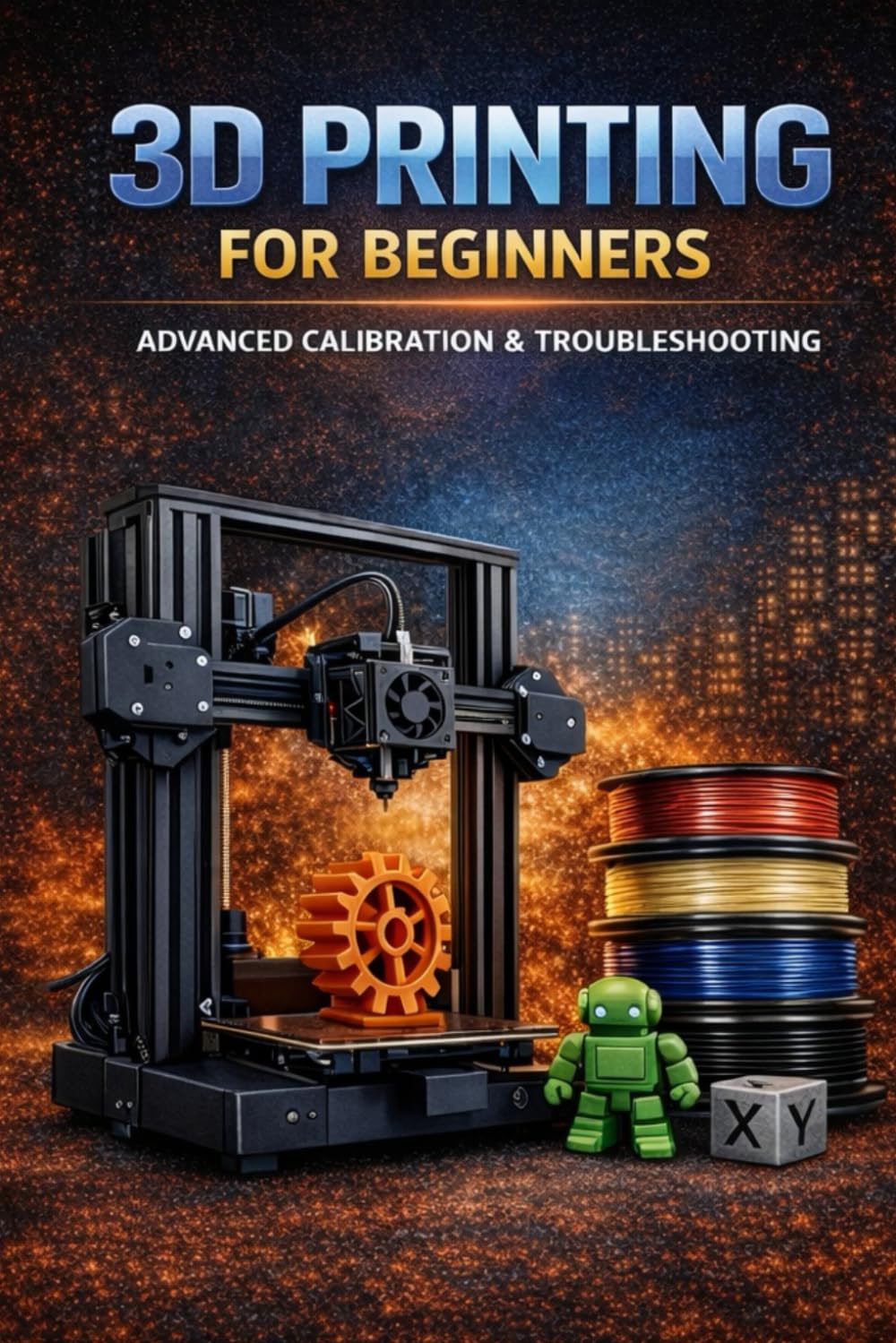 3D Printing for Beginners: The Complete Step-by-Step Guide to 3D Printers, Filaments, Settings, Troubleshooting and Successful First Prints (Book 2)