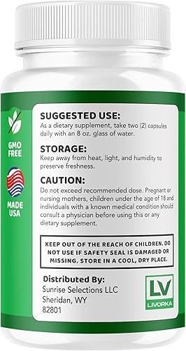 Miniatura 6 de BioSlim Cleanse Cápsulas (2 unidades) - Suplemento oficial Bio Slim fórmula avanzada premium, pastillas de limpieza BioSlim totalmente naturales,