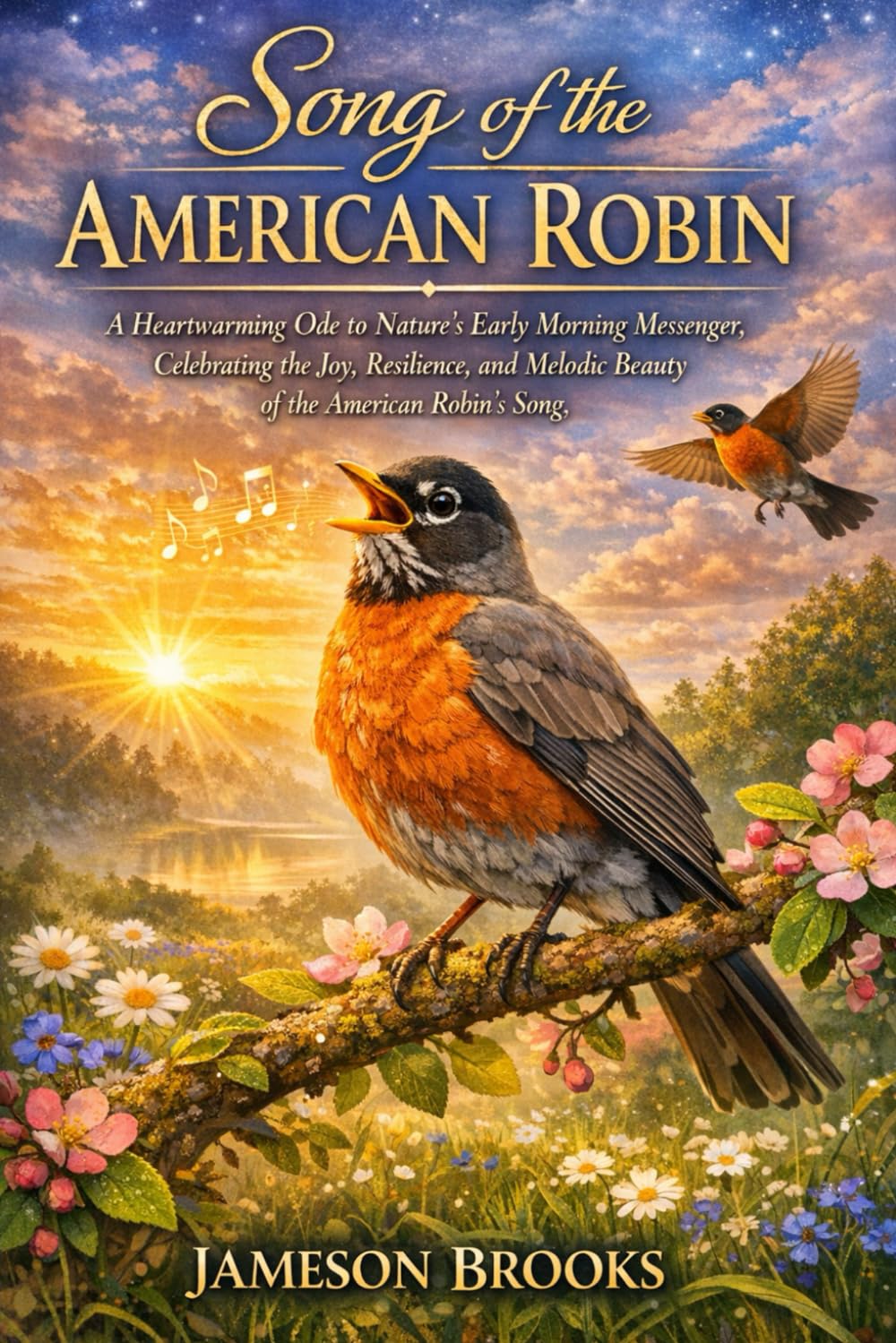 SONG OF THE AMERICAN ROBIN: A Heartwarming Ode to Nature’s Early Morning Messenger, Celebrating the Joy, Resilience, and Melodic Beauty of the American Robin’s Song.