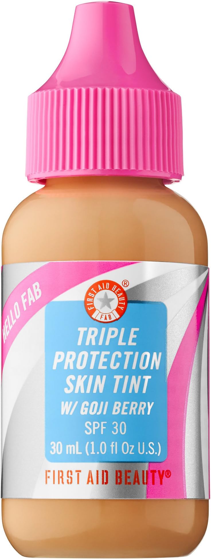 Hello FAB Triple Protection Skin Tint with Goji Berry SPF 30 (Medium)
