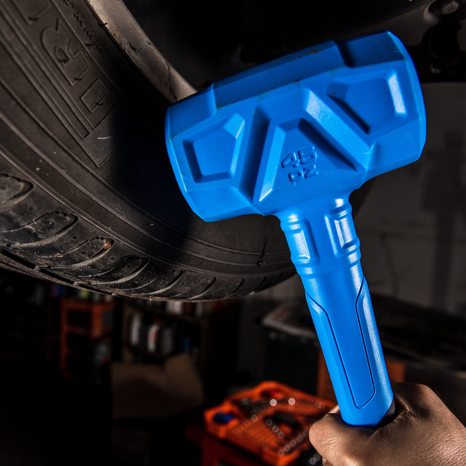 REAL STEEL Dead Blow Hammer - Non-Marring & Durable -7