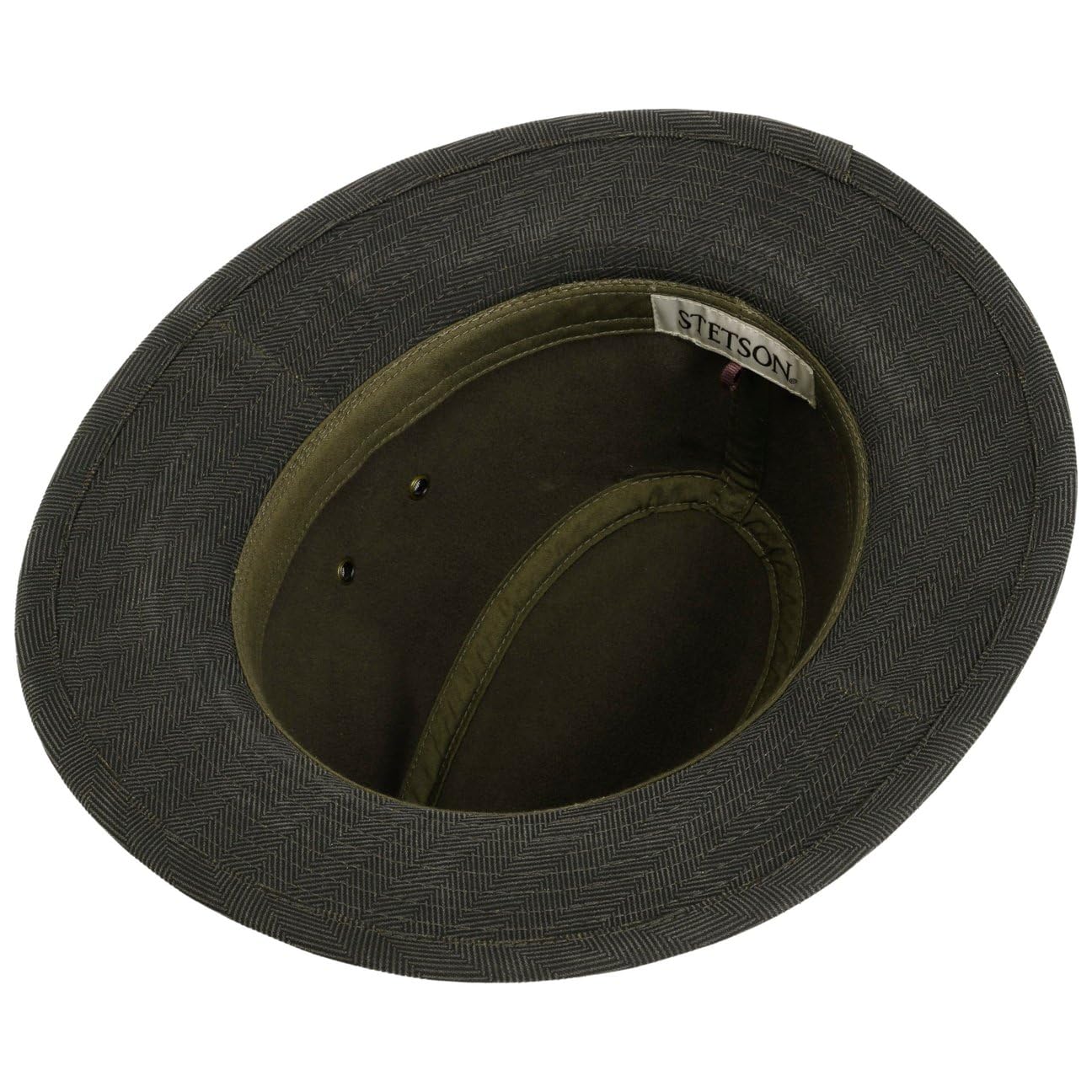 Stetson Traveller Cappello Spina di Pesce Multicolore Fascia in Tessuto Uomo Autunno Inverno