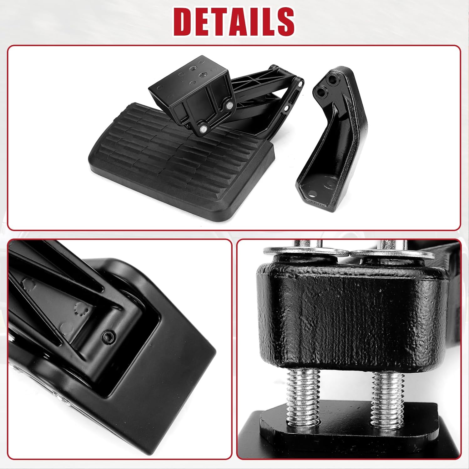 Rear Retractable Bed Step PT392-35100 for Toyota Tacoma 2012 2013 2014 2015 2016 2017 2018 2019 2020 2021 2022 2023 Replaces PT392-35100 Truck Bumper Folding Tailgate Bedstep