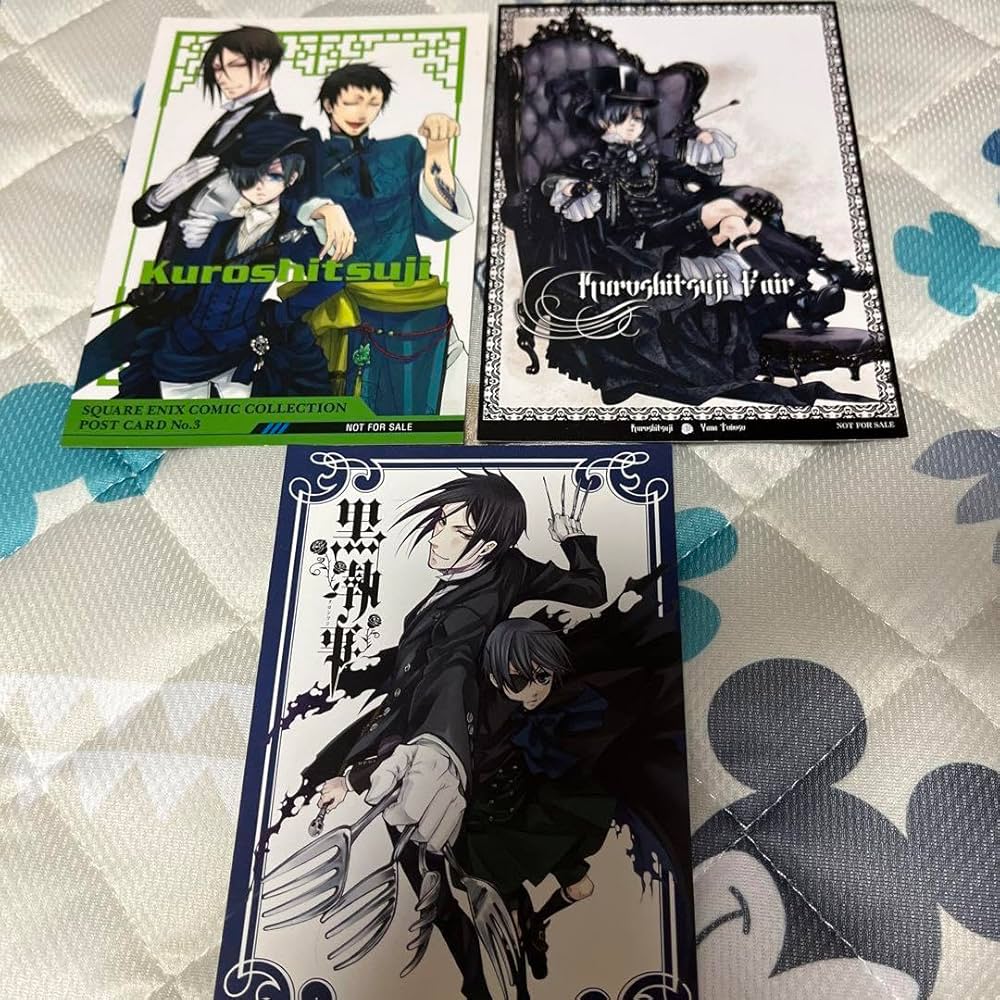 黒執事 ポストカード類 黒執事 Black Label」トレーディングポストカード2枚セット