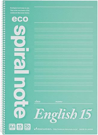 Amazon マルマン エコスパイラルノート 英習字罫 15段 N3 文房具 オフィス用品 文房具 オフィス用品 Amazon マルマン エコスパイラルノート 英習字罫 15段 N3 文房具 オフィス用品 文房具 オフィス用品