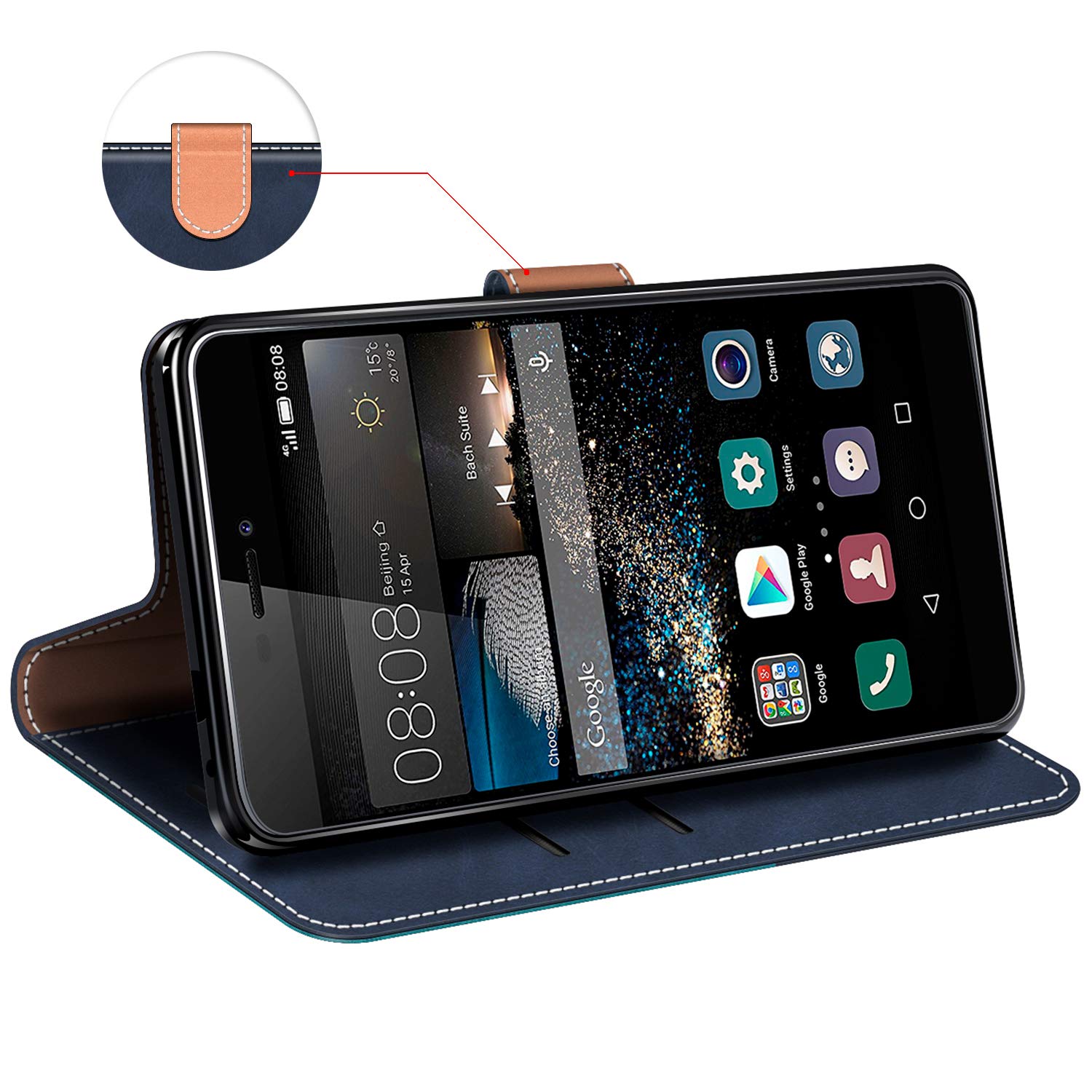 Custodia magnetica in pelle retrò di lusso per Samsung S20 S21FE A12
