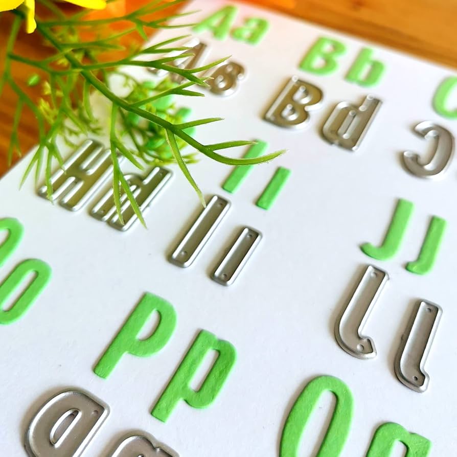 カッティングダイ(530) アルファベットA～Z Amazon.co.jp: D.B.J カッティングダイ アルファベット 大文字