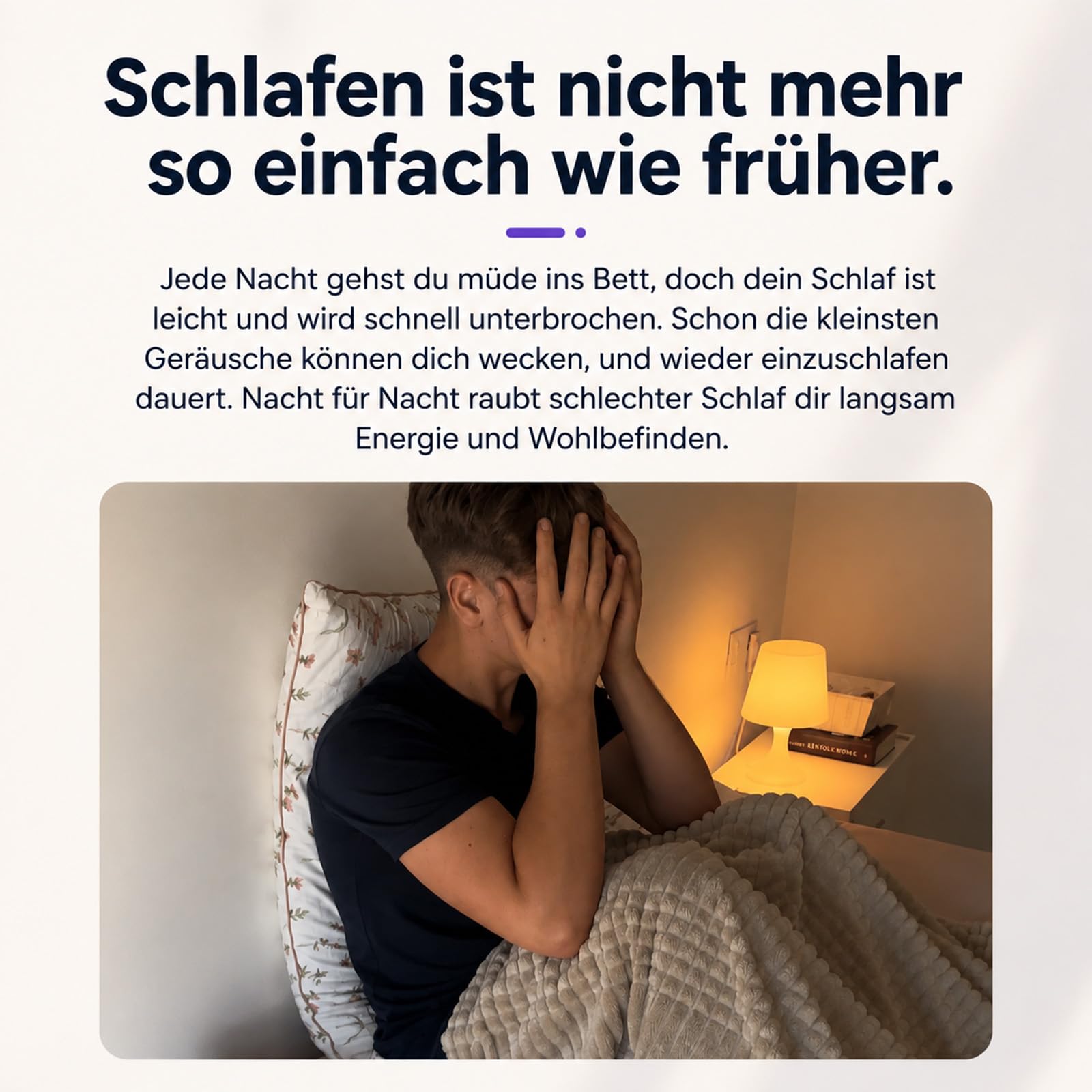 DreamSphere Kugel zum Einschlafen, 4K Einschlafhilfe mit beruhigenden Geräuschen, 8 vorinstallierte Umgebungen, tragbare Schlafkugel mit Display (Weiß)