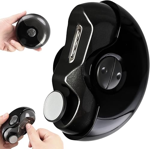 Cortaúñas eléctrico 2 en 1 automático, cortaúñas eléctrico, recortador de uñas eléctrico, con 2 velocidades ajustables, recortador de uñas para