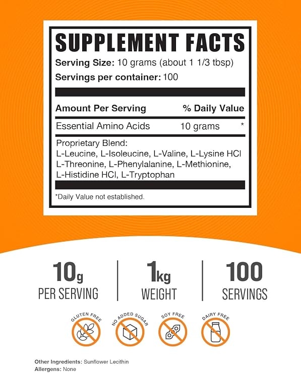 BulkSupplements EAA Powder 1kg + Creatine 500g Bundle
