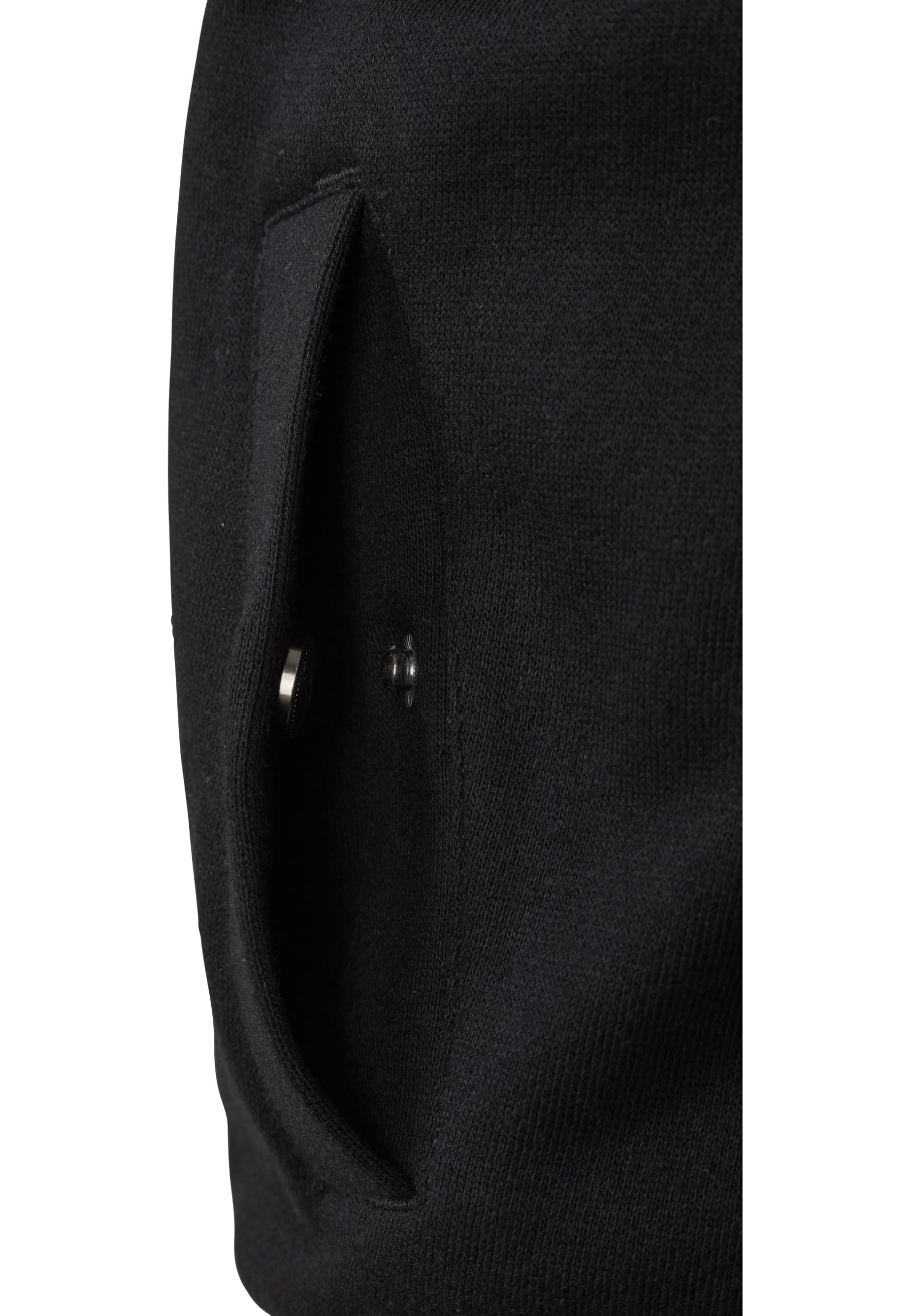 Urban Classics Ladies College Sweat Jacket Donna Giacca in stile College nero/bianco