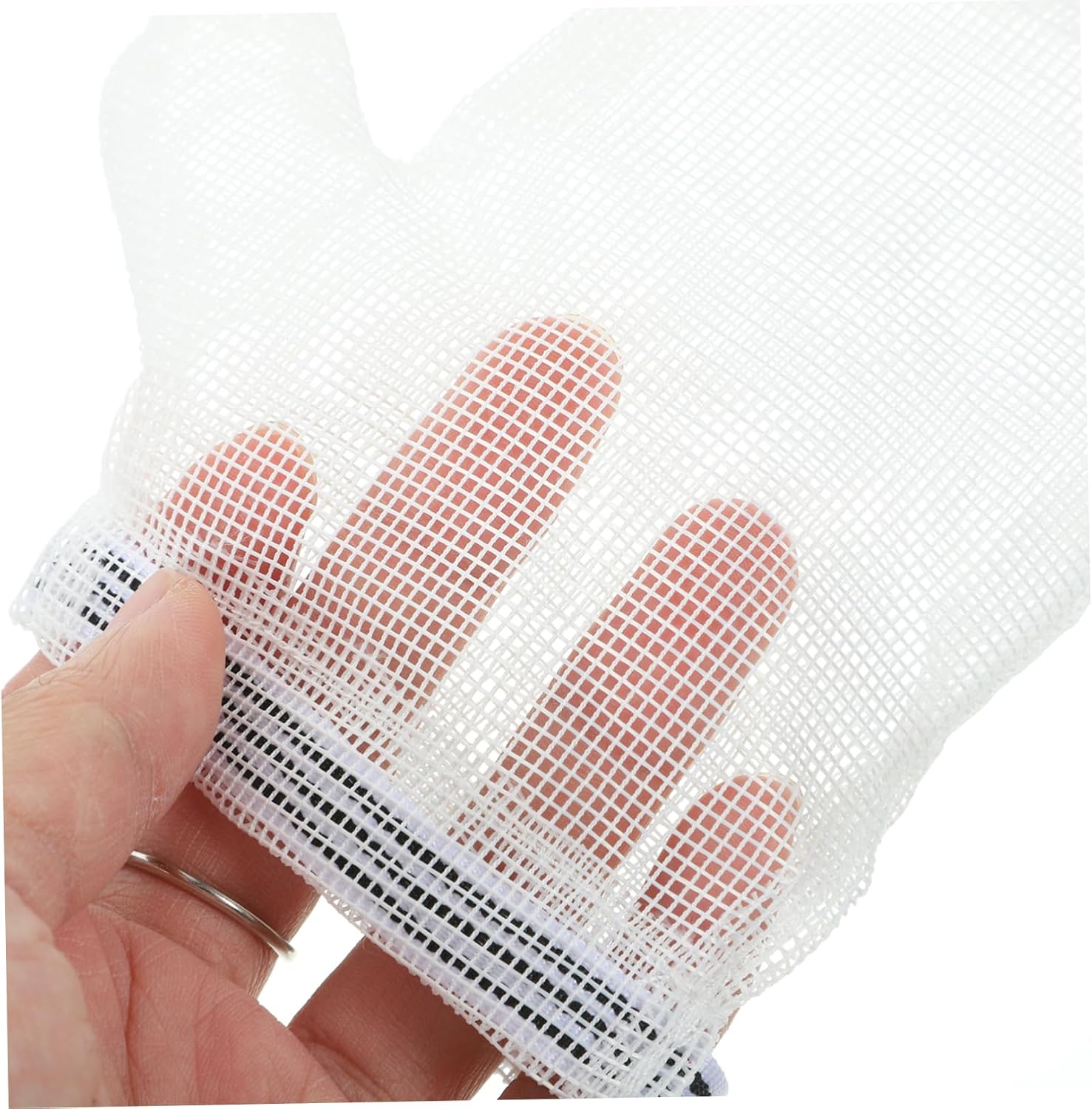 Nail Biting Stop Gloves Finger Sucking Stop Mittens Non Scratch Toddler Mittens Soft Nylon Simple Design Random Color