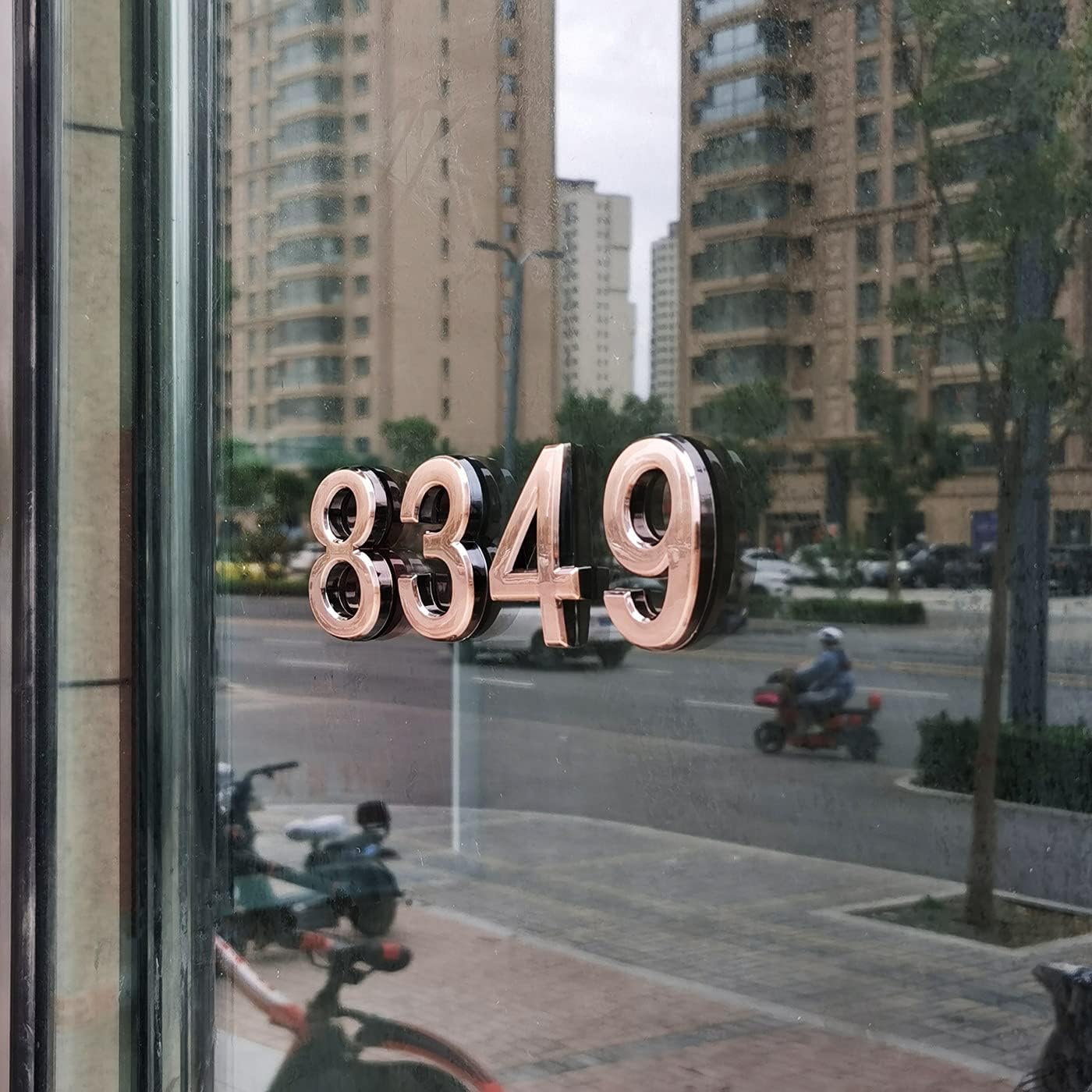Mailbox Numbers, Self Adhesive Door Address Number Stickers for Home Room Office Apartment, Antique Bronze Style.(2.75" - Pack of 20, Bronze)