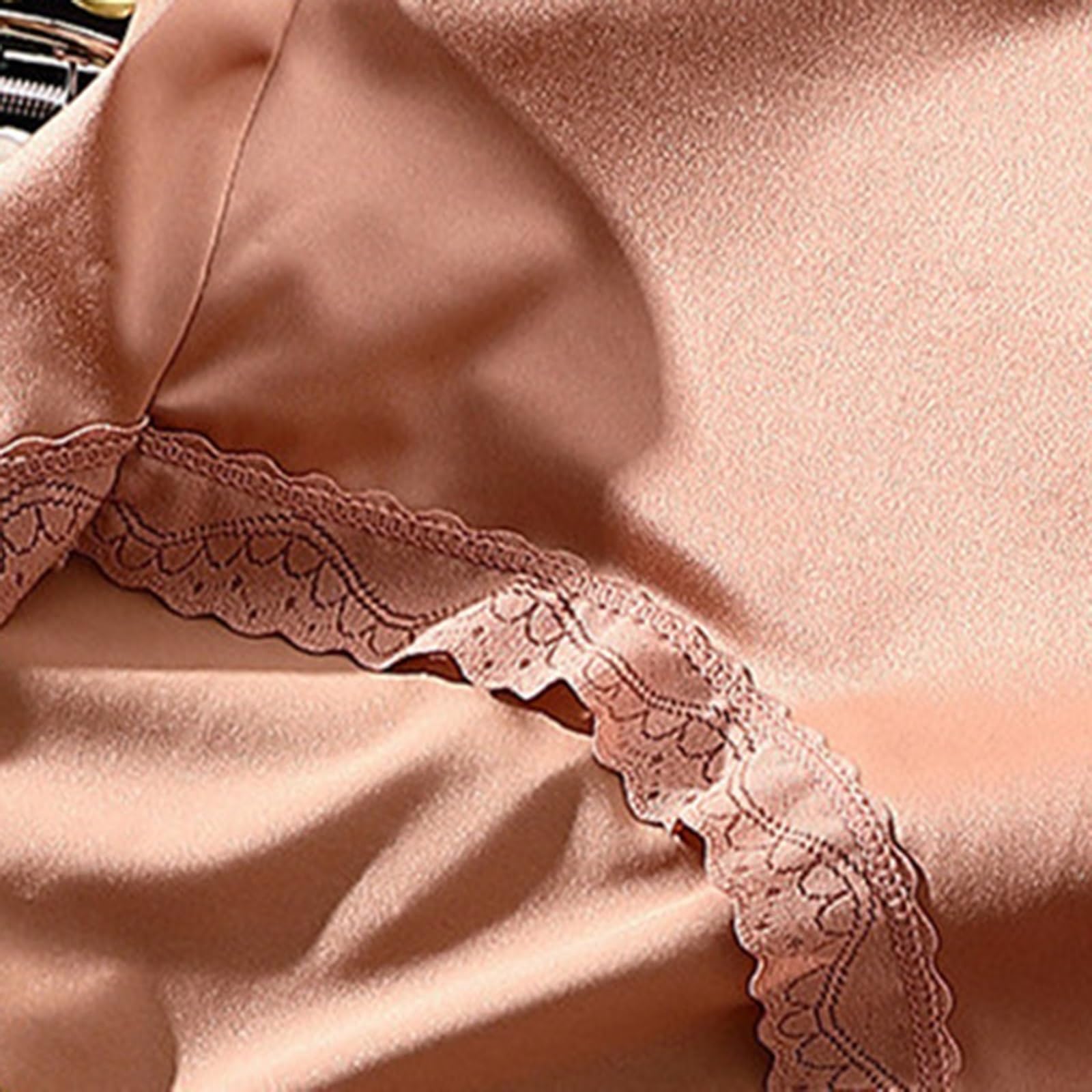 3/4/6-Pack Plus Size Majtki dla Kobiet Oddychające Bielizna Wysoki Stan Stringi Damskie Figi Miękkie Majtki z Koronką