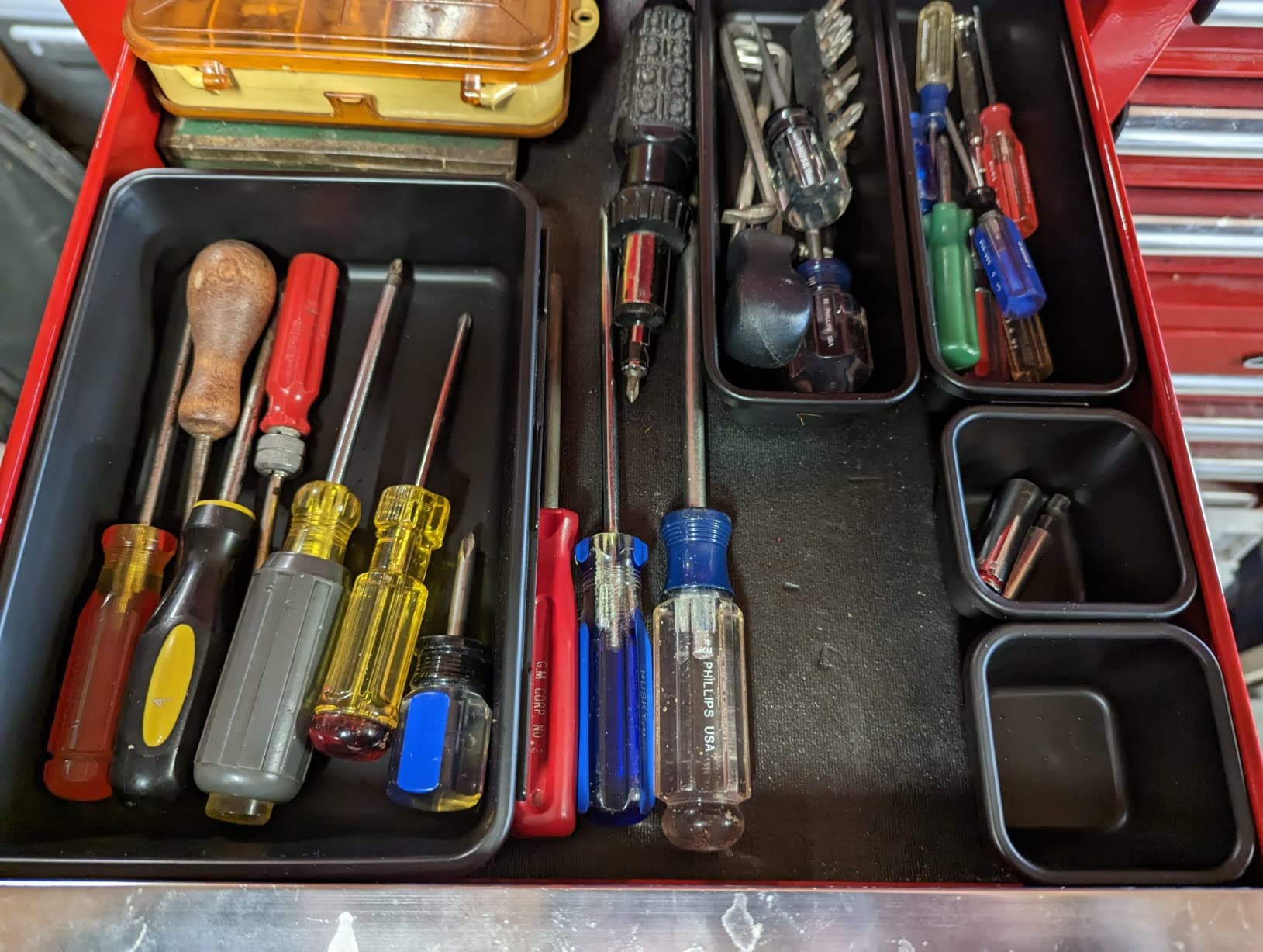 7/mo Finance ONREVA 24PCs HEAVYDUTY TRAYS Tool Box Organizer Tray