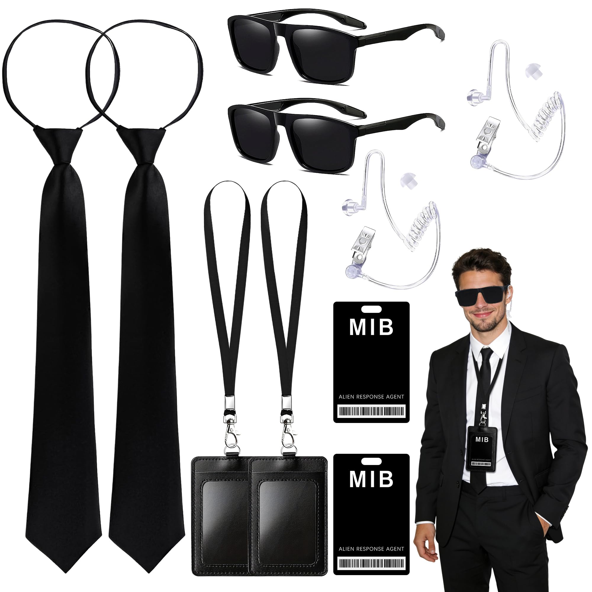 Horolam Agent Costume Accessories
