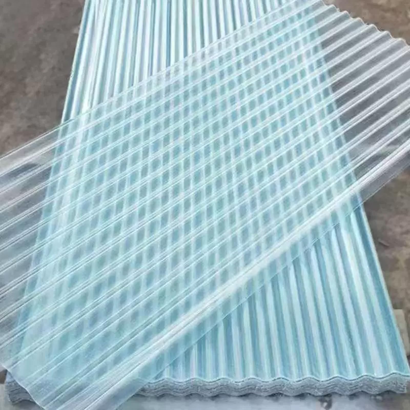 1.2mm Paneles Para Tejado,2/4/6/9/10/12/16/20pcs Chapa Ondulada Para Invernaderos,FRP Con Resistencia A Los Rayos UV,Lámina Techo Aislante,Placa Ondulada Silencioso (0.9×1.2m,2pcs)