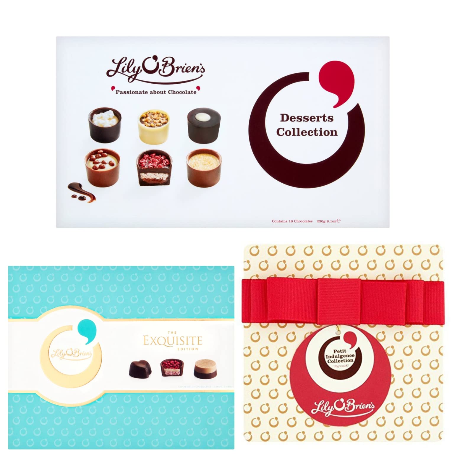 Buy Lily O'Brien's Chocolate Collection Contains Desserts Collection