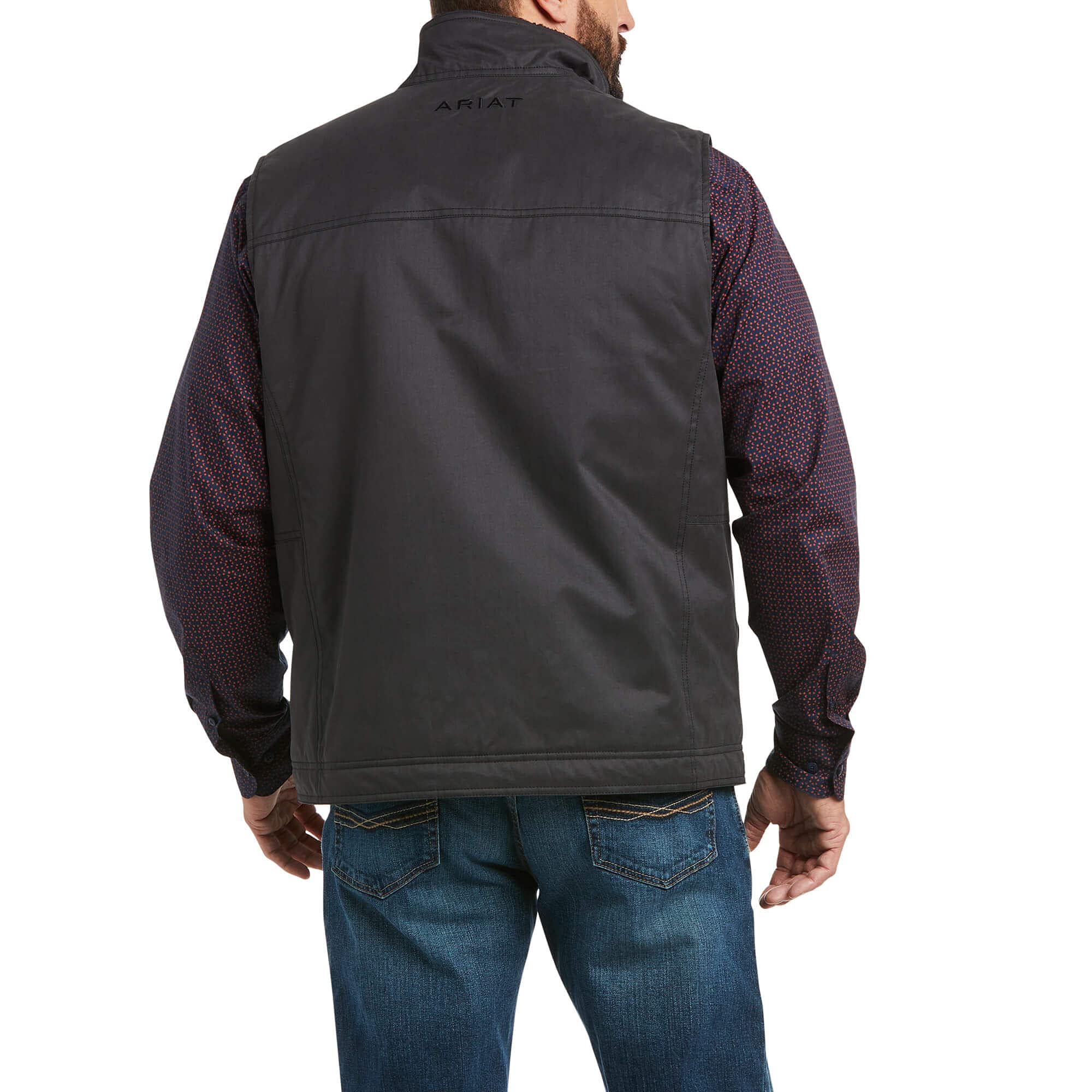 ARIAT Men's Grizzly Canvas Vest