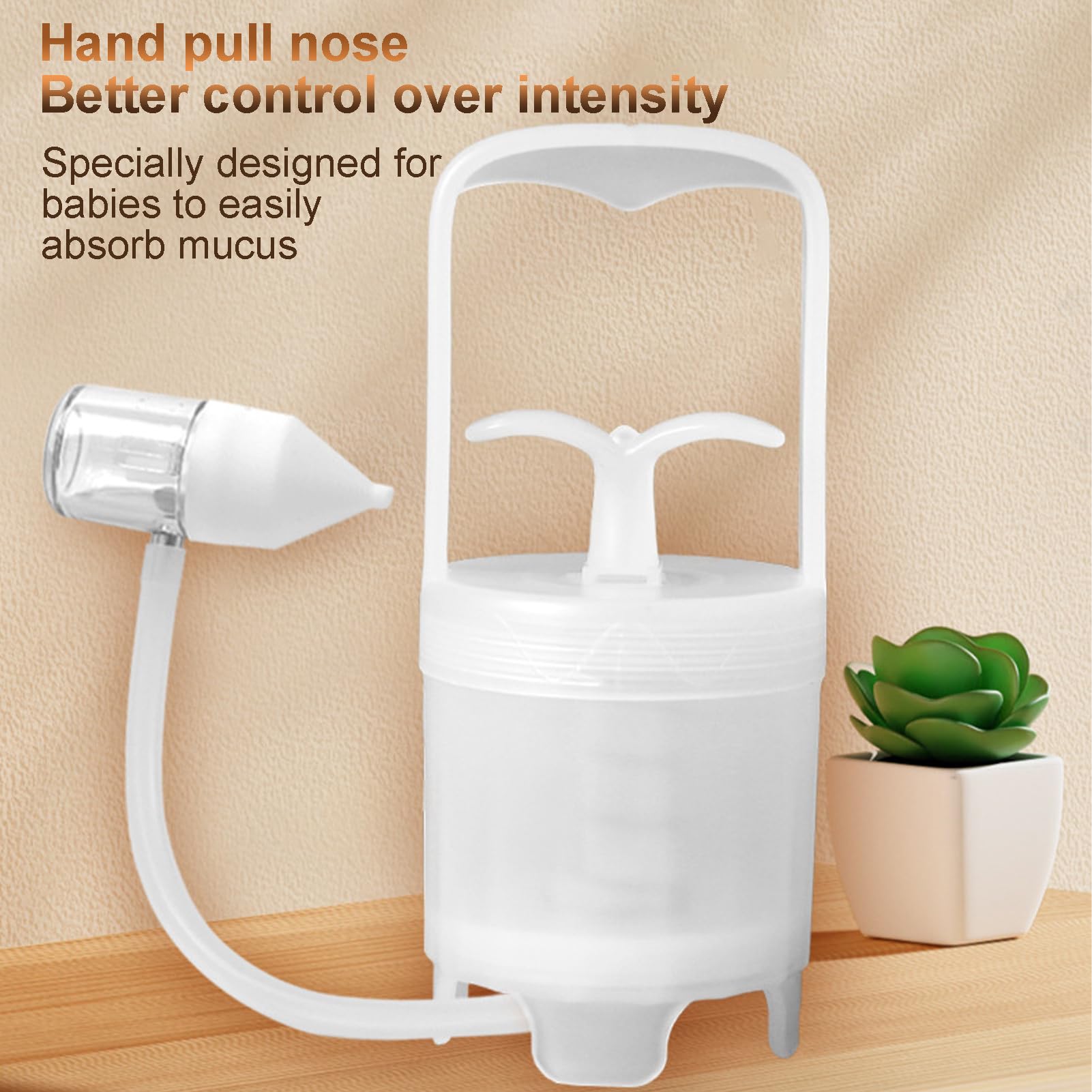 Booger Sucker - Aspirador nasal manual Booger para él, aspirador nasal de