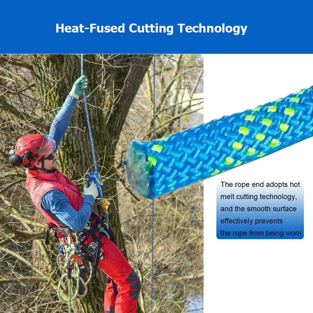 Lina poliestrowa, Arborist Multi-Use Rope Double Braided Polyester 48 Strands 10-20mm 10-60m