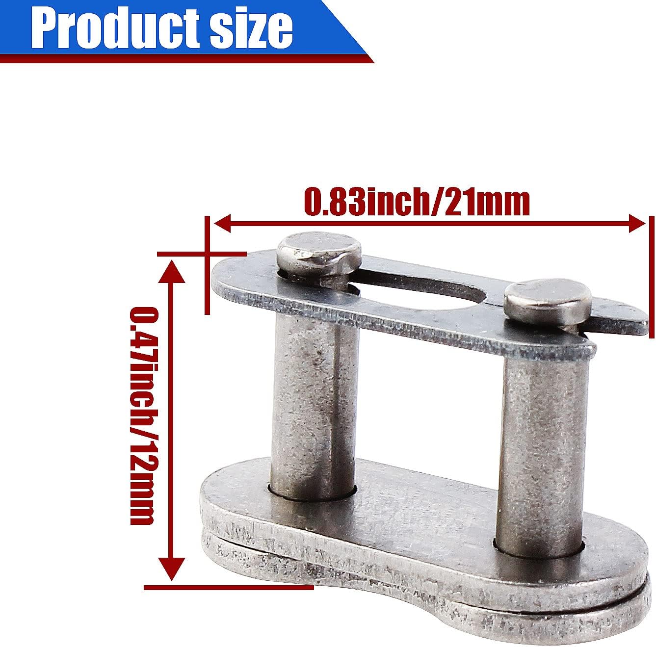 415-110L Chain 49cc 50cc 60cc 66cc 80cc 2-Stroke Engines Motor Motorized Bicycle Bike 415 110L