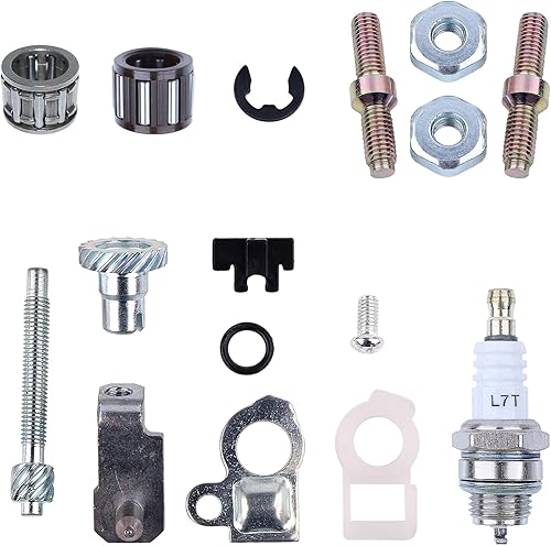 AUMEL Kit de tuerca de barra tensora de cadena para motosierra Stihl 066 MS660 MS 660 Reemplazar 1138 664 2400, 1127 007 1003