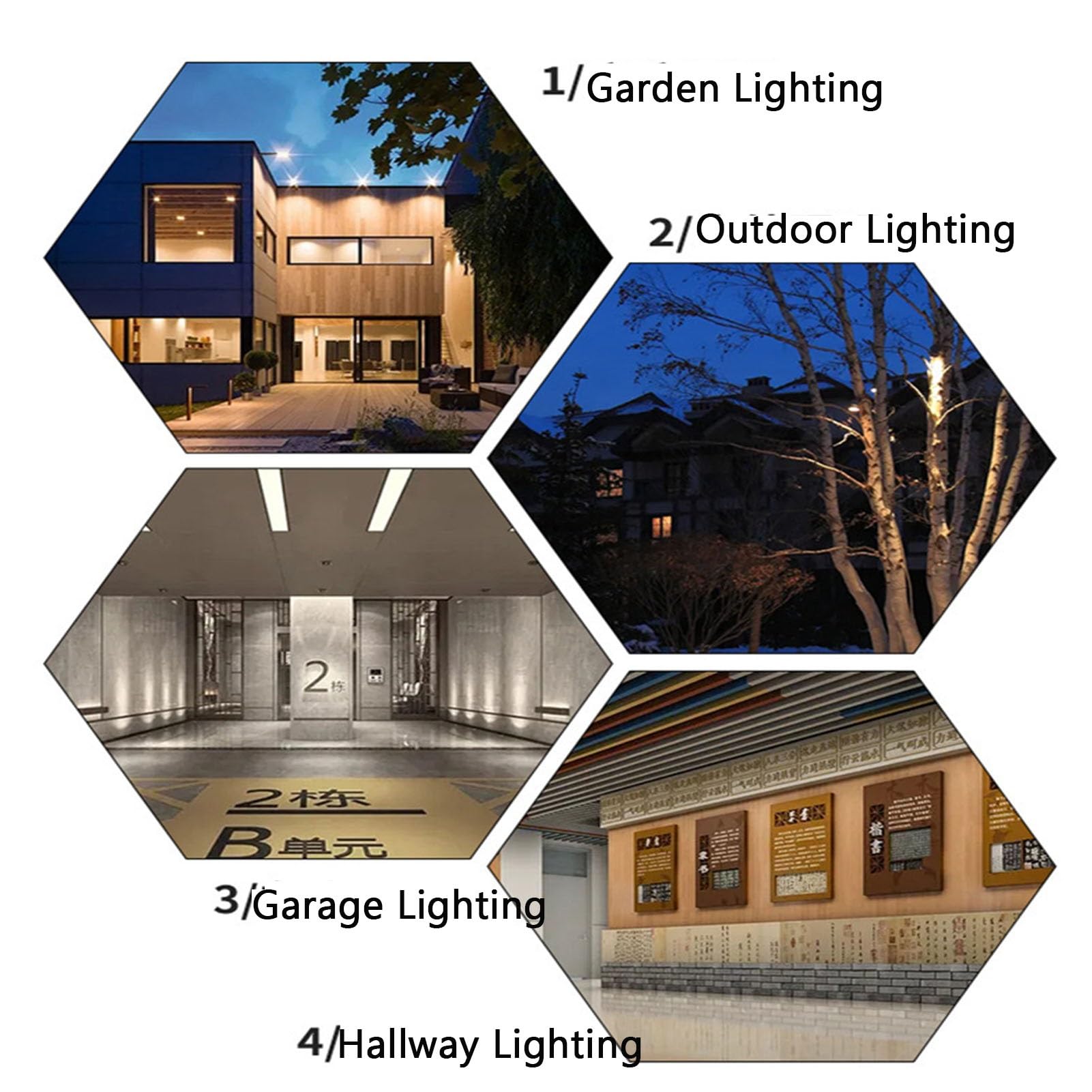 Proiettore for illuminazione esterna IP66 Impermeabile Luce di... ，Proiettori(Neutral Light,300W)