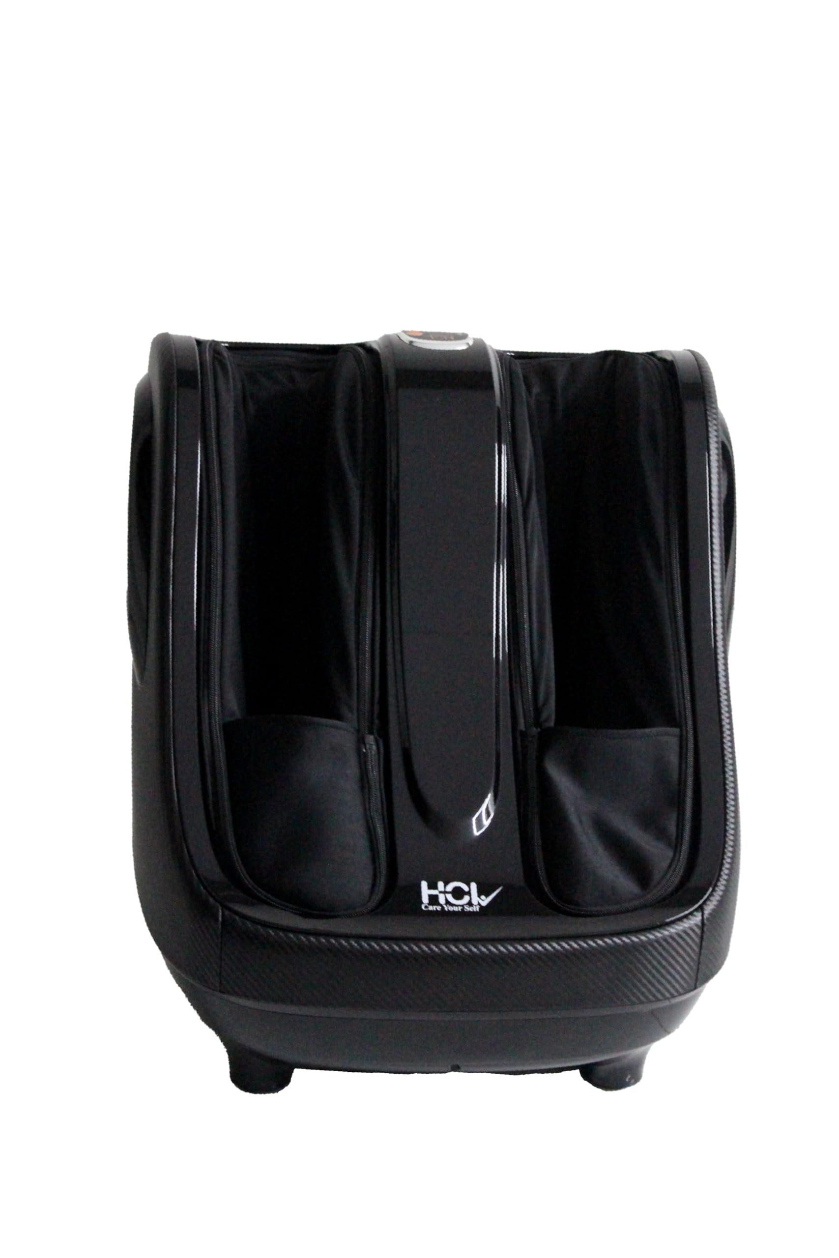HCI eFootio Foot and Calf Massager with Heat Therapy | Dual Auto Programs, Trio Manual Modes (Relax, Reflexology, Health Care), Shiatsu, Air Pressure, Ergonomic Design (Black)-image-46