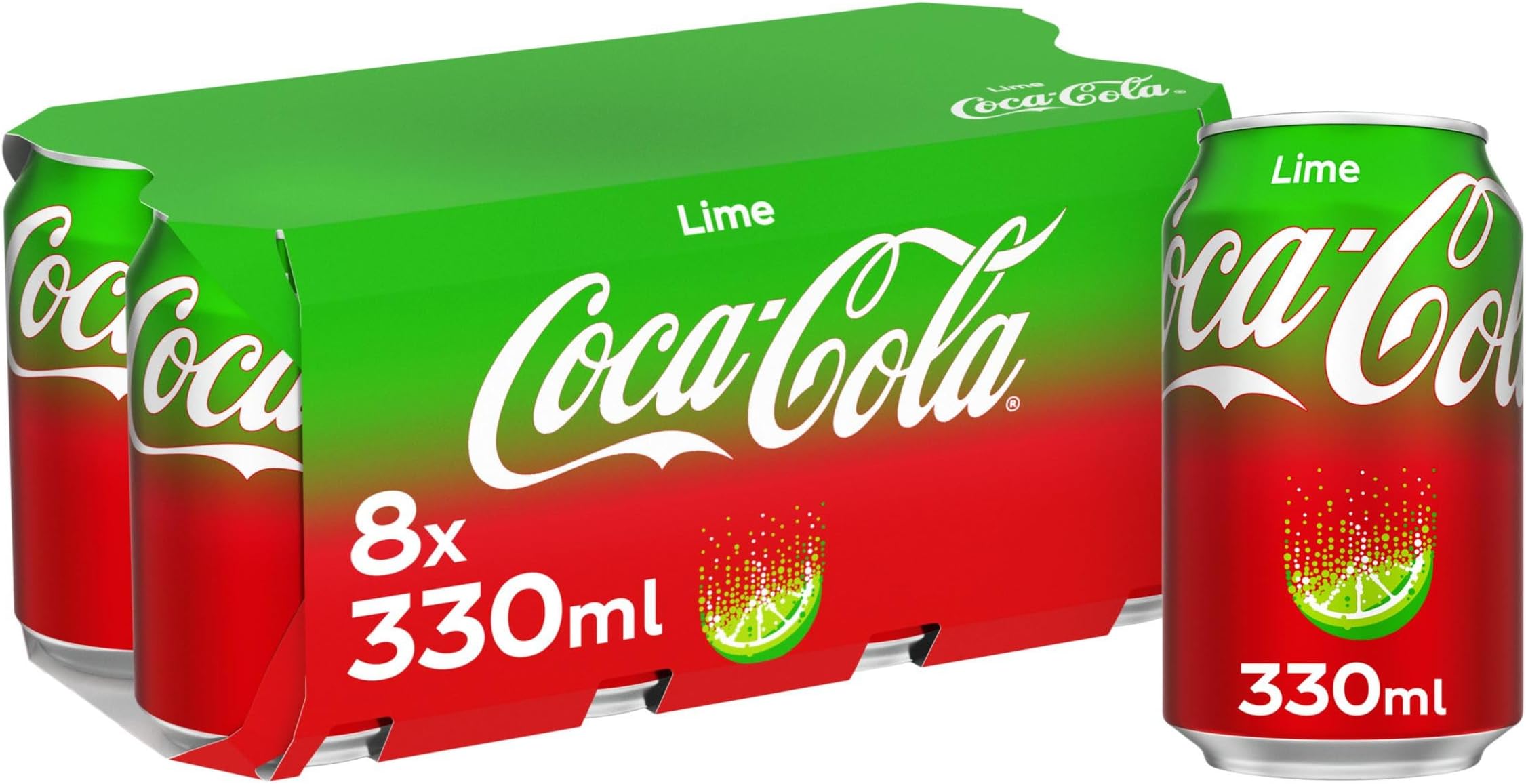 Coca Cola Lime 8x330ml
