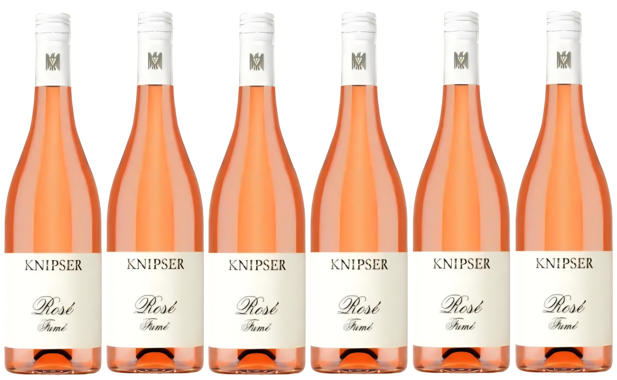 Knipser Rosé Fumé Qualitätswein trocken 2022 6 Flaschen zu je 0,75 Liter