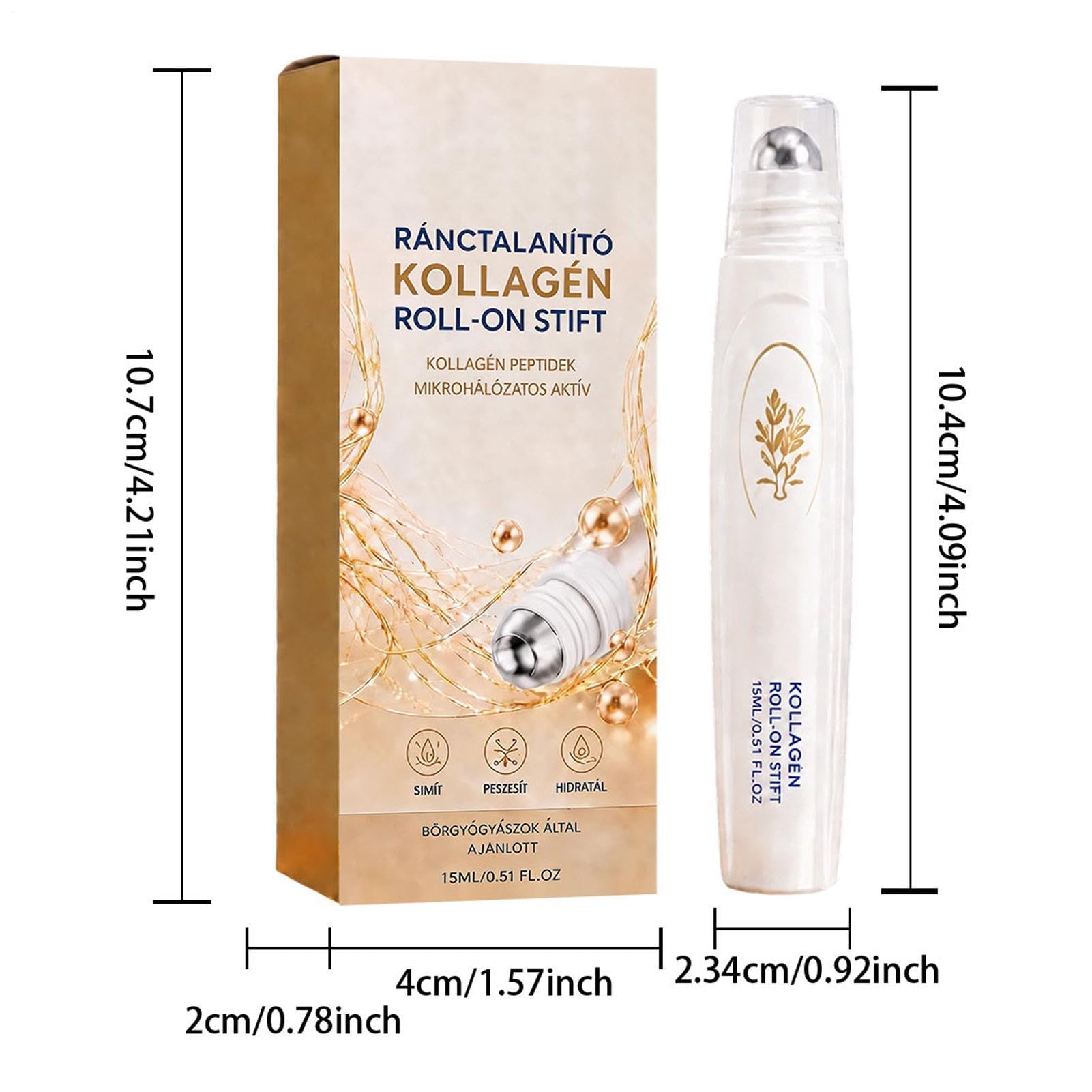 Rullo idratante leggero per massaggio viso