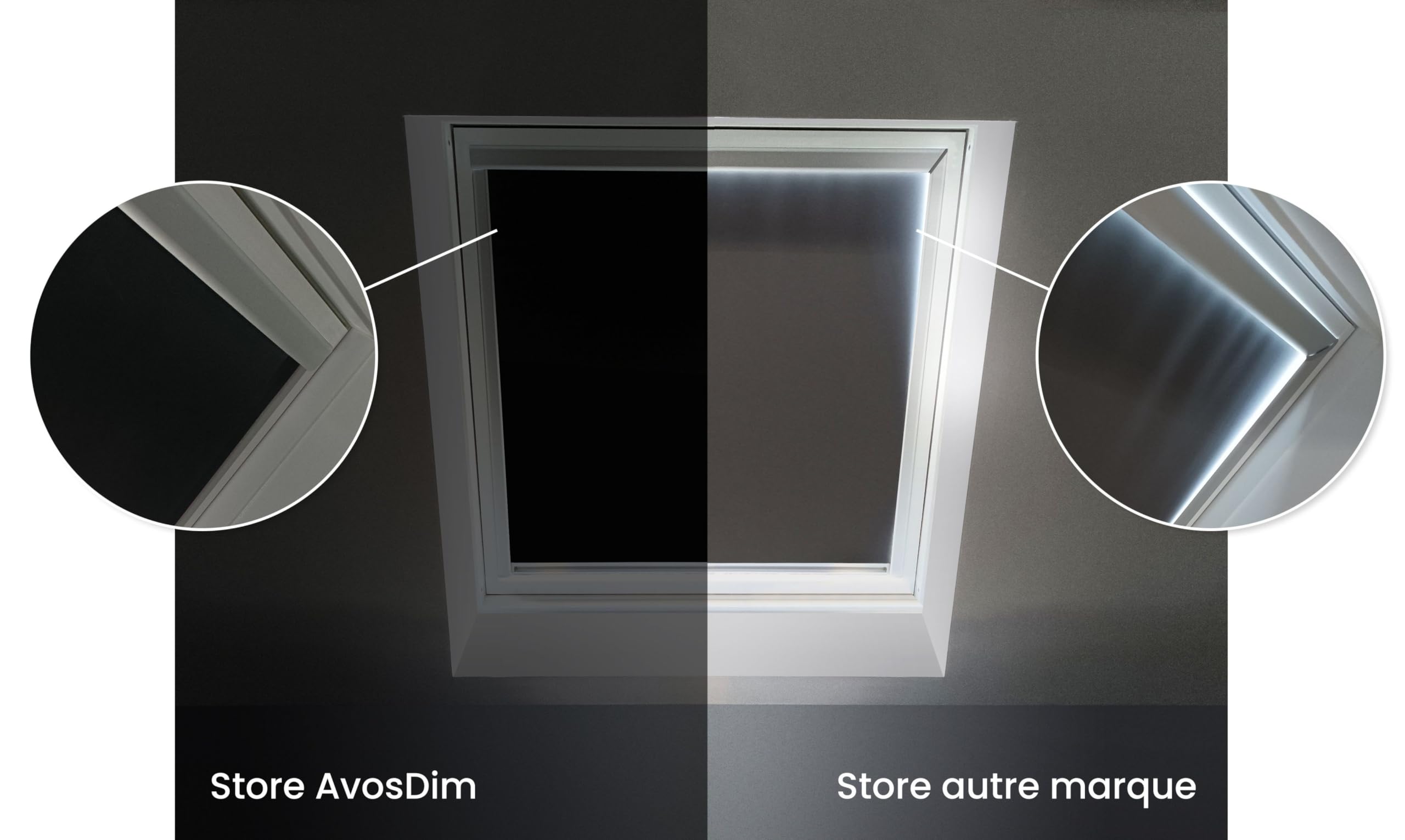 Velux Compatible 102 Gris Anthracite Store Occultant