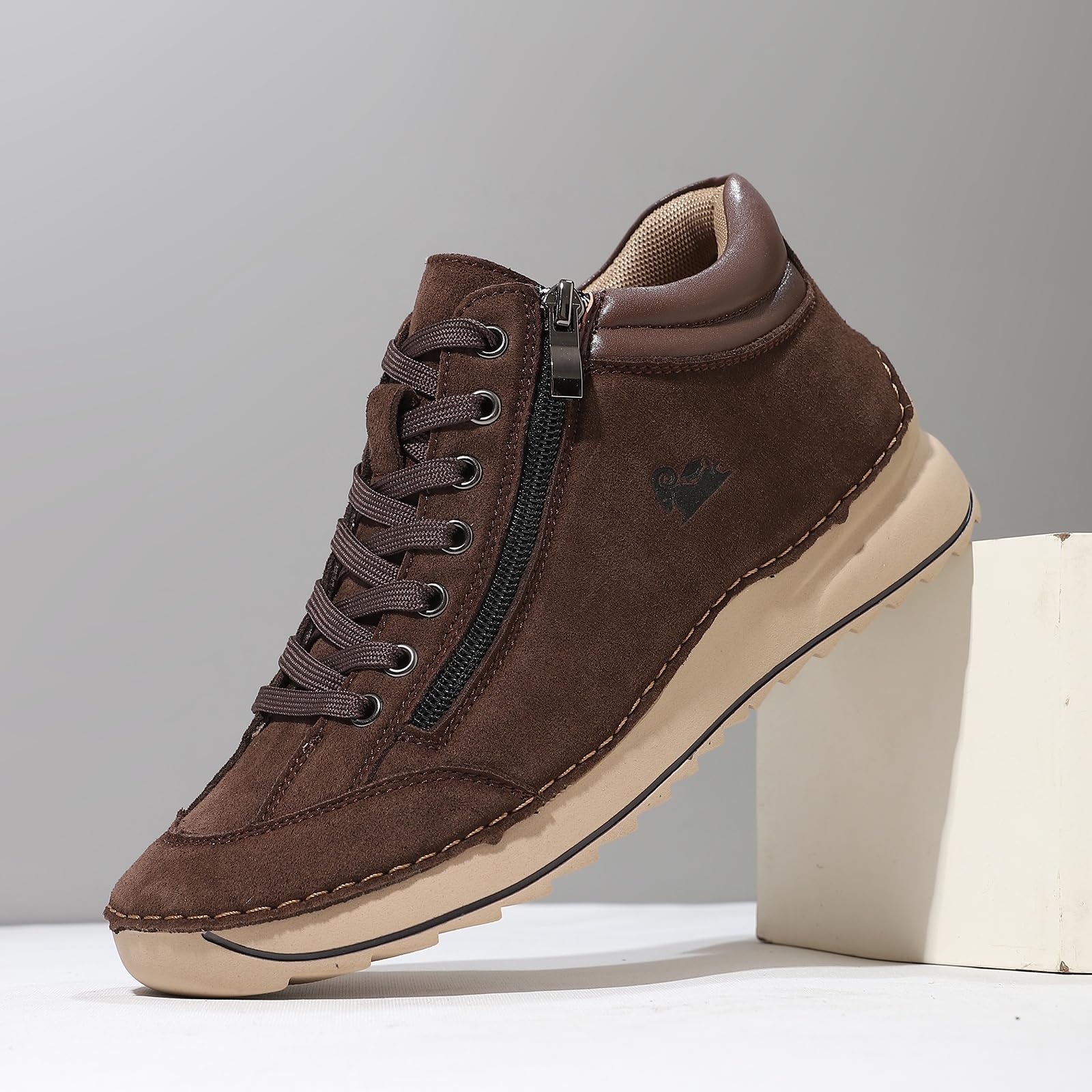 Wodoodporne buty trekkingowe damskie wysokie platformie