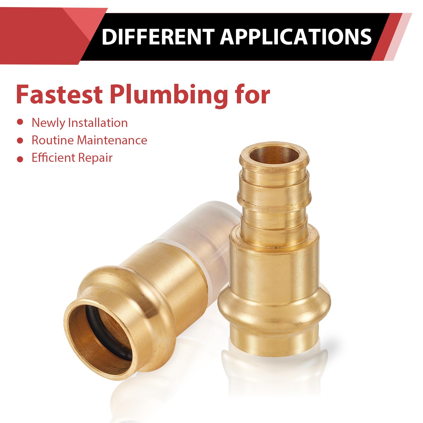 Snapklik.com : (Pack Of 2) 3/4 Inch Press X 3/4 Inch PEX-A Expansion ...