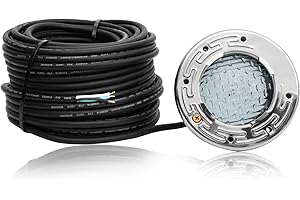 6 Inch Spa Lights for Inground Pool Led, Color Changing Underwater Swimming Pool Spa Light