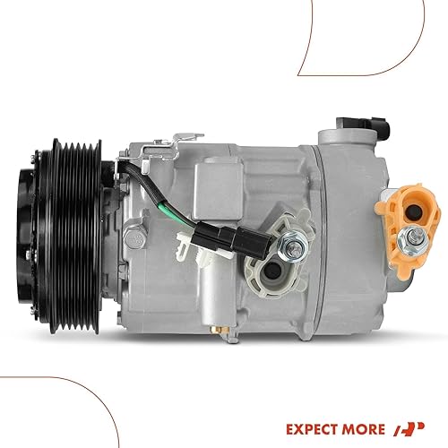 Miniatura 9 de A-Premium Compresor A/C con embrague compatible con Ford Mustang 5.0L 2018-2021