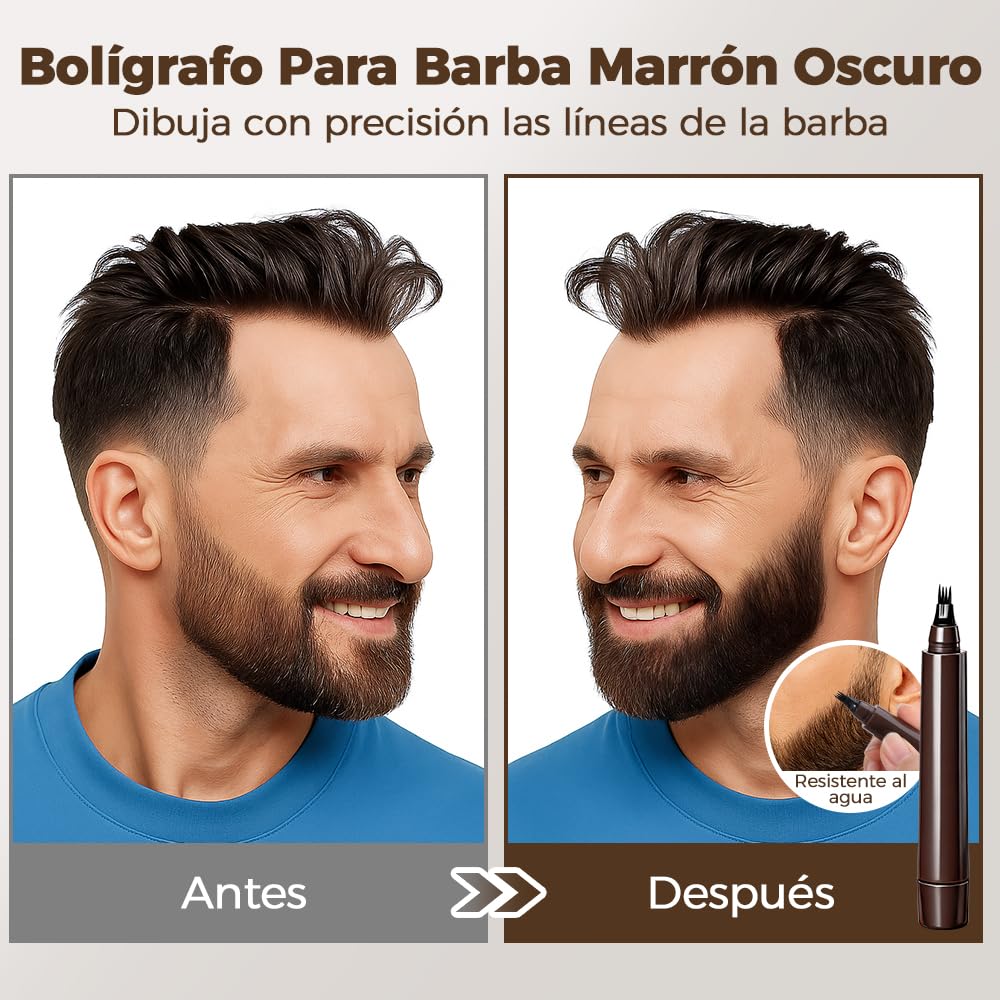Bledras Kit Cuidado Barba Hombre 13 en 1, Cuidado Barba Hombre con Aceite Para Barba, Champú Para Barba, Crema Para Barba, Lápiz Para Barba, Tijeras, Cepillo Para Barba, Peine Para Barba