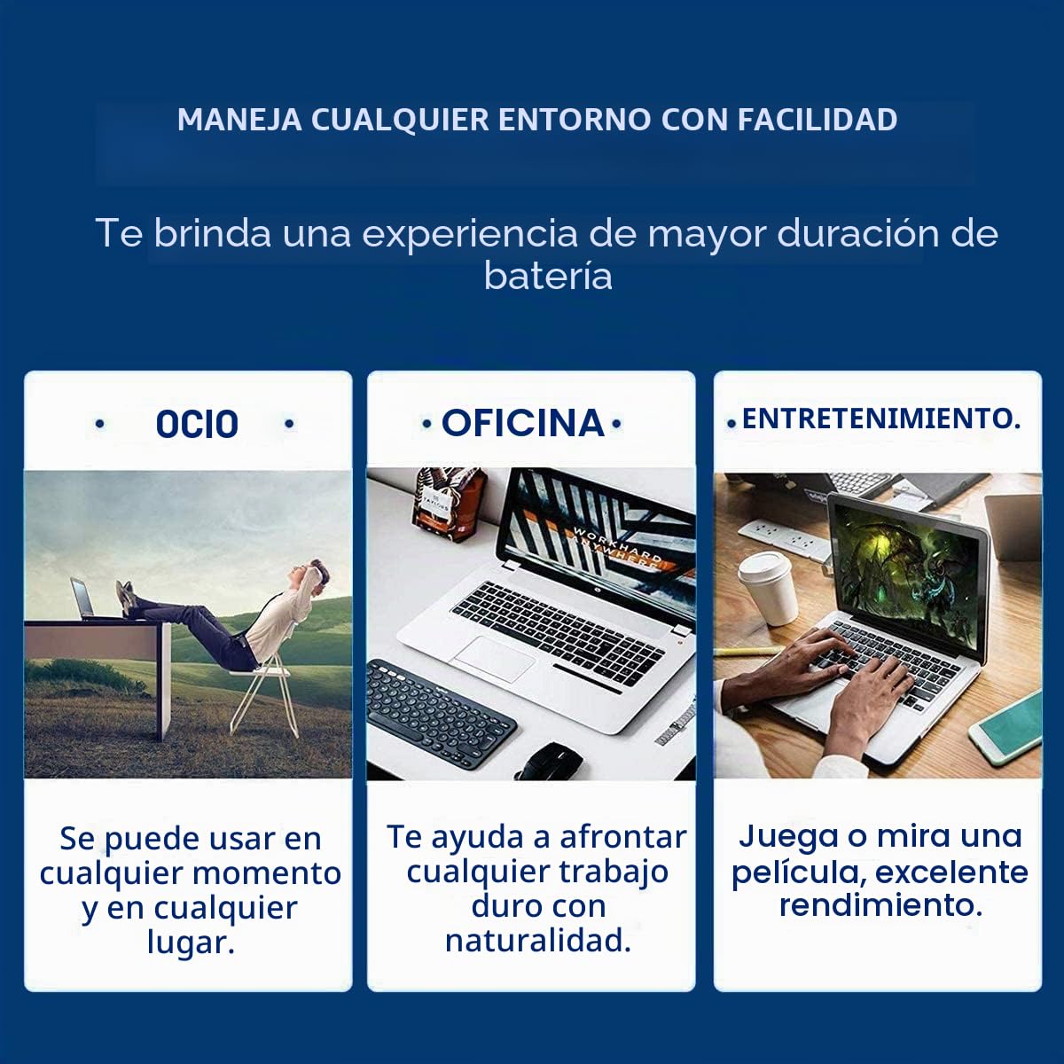 Batería de portátil de 41.7Wh HT03XL L11119-855 para HP Pavilion 14-CE 14-CK 14-DQ 15-CS 240 245 G7 14-CK0001LA 14-CK0061ST 15-CS0064ST 15-CS3073CL 17-BY0021DX 17-BY0053CL HSTNN-UB7J HT03041XL L11421