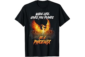 Phoenix Bird T-Shirt: Embracing Renewal and Rebirth in Style