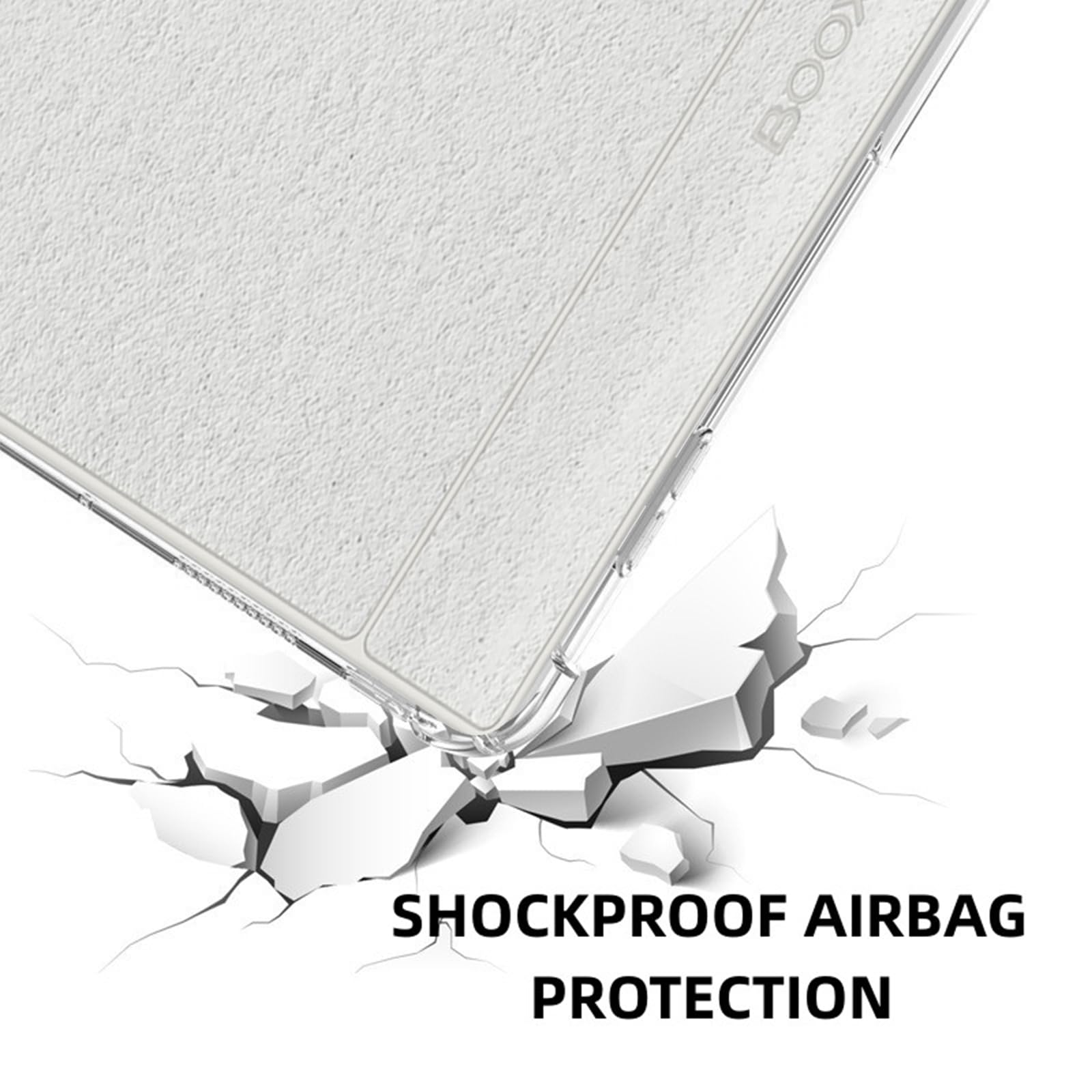 MEMELOKA Cover Trasparente Per BOOX Go Color 7 (Gen 2): Custodia Morbida TPU Antiurto E Antigraffio - 2