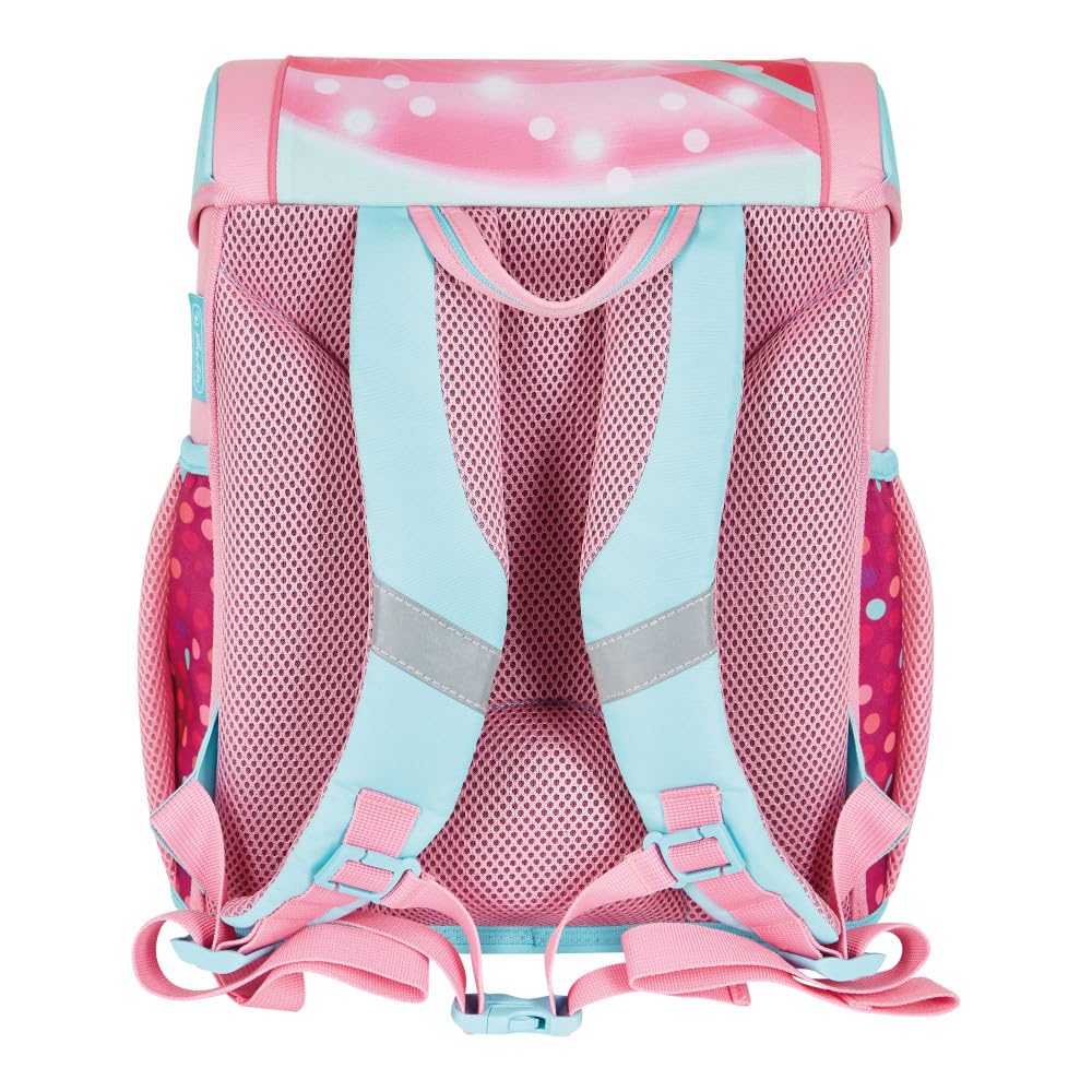 Herlitz Tornister Szkolny Loop | Dziecięcy Organizer Dla Ucznia Dzieci | Sztywne Plecy | Unisex | Szkolna Torba na Plecy | Pojemny Wytrzymały Plecak na Przybory Szkolne | Ballet Love