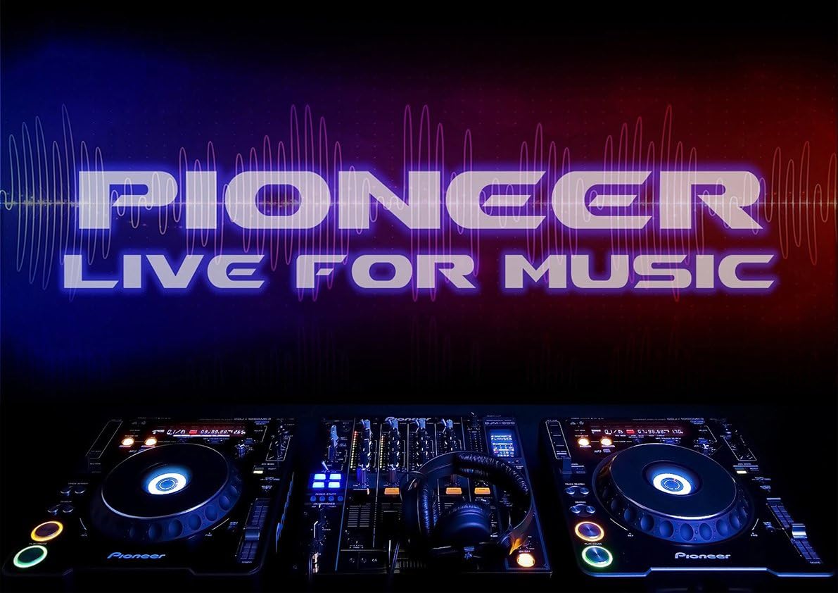 Poster PIONEER MIXER DJ Wall Art Amazon.co.uk Home & Kitchen